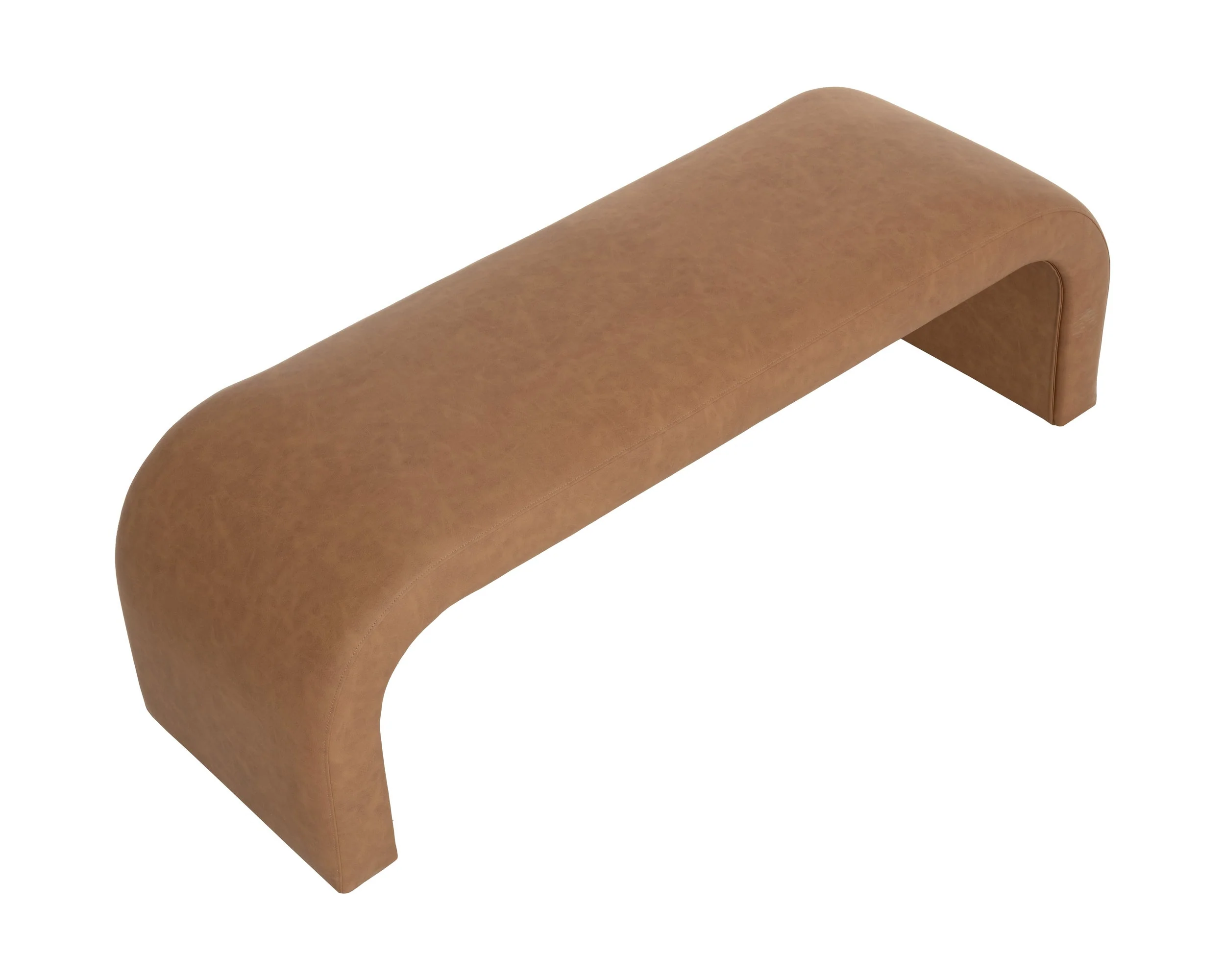 Nahara Bench - Milliken Cognac - Image 3