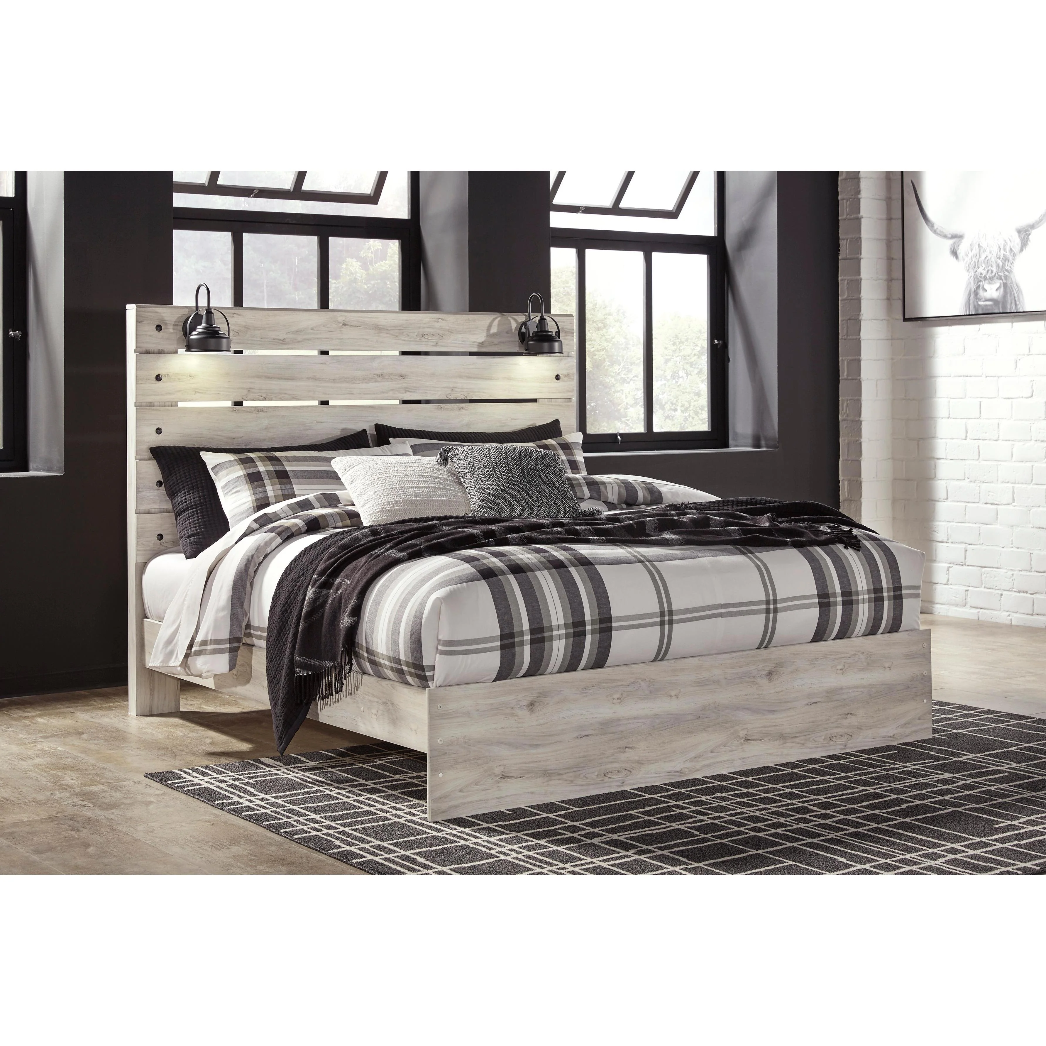 Signature Design by Ashley Cambeck B192 6 pc King Panel Bedroom Set - Image 2