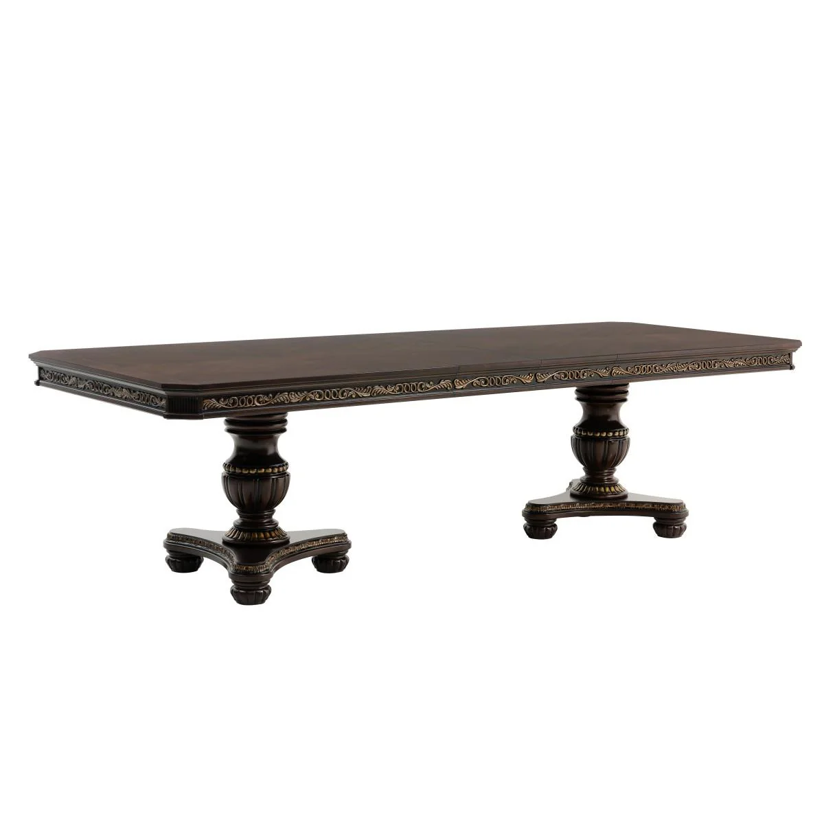 Homelegance Russian Hill 1808-112* Double Pedestal Dining Table - Image 2