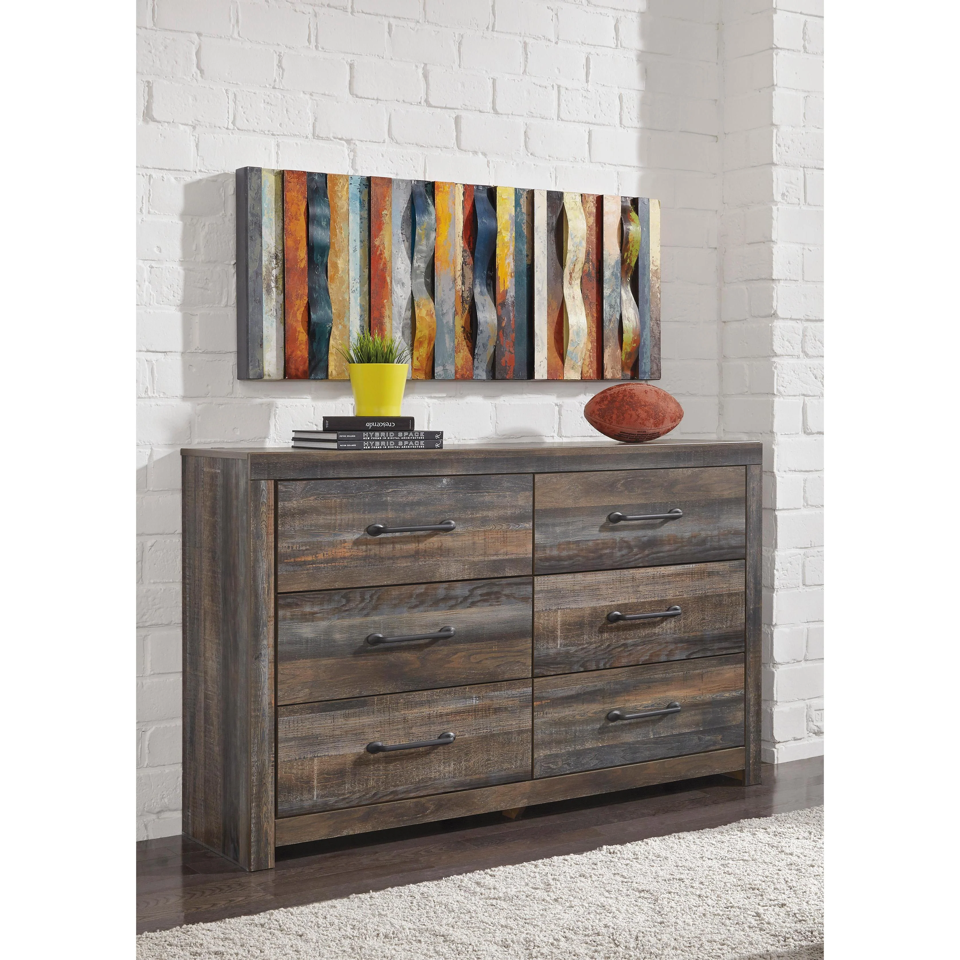 Signature Design by Ashley Drystan B211 6 pc King Panel Bedroom Set - Image 2