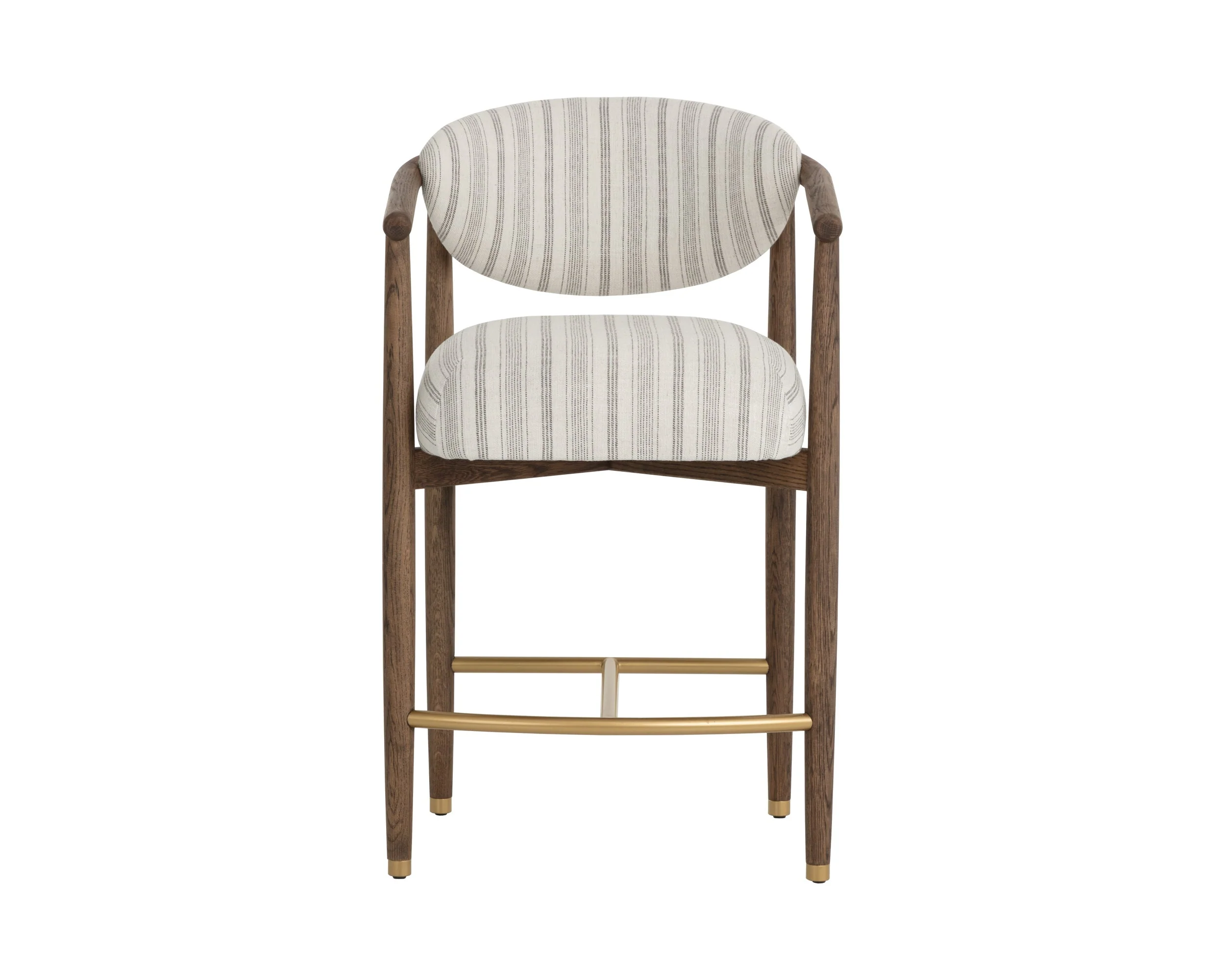 Sigrid Counter Stool - Antique Brown - Gifford Script - Image 2