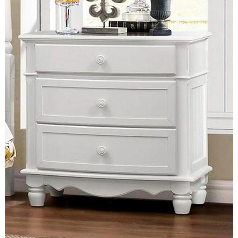 Homelegance Clementine 3-Drawer Nightstand 1799-4 - Image 1