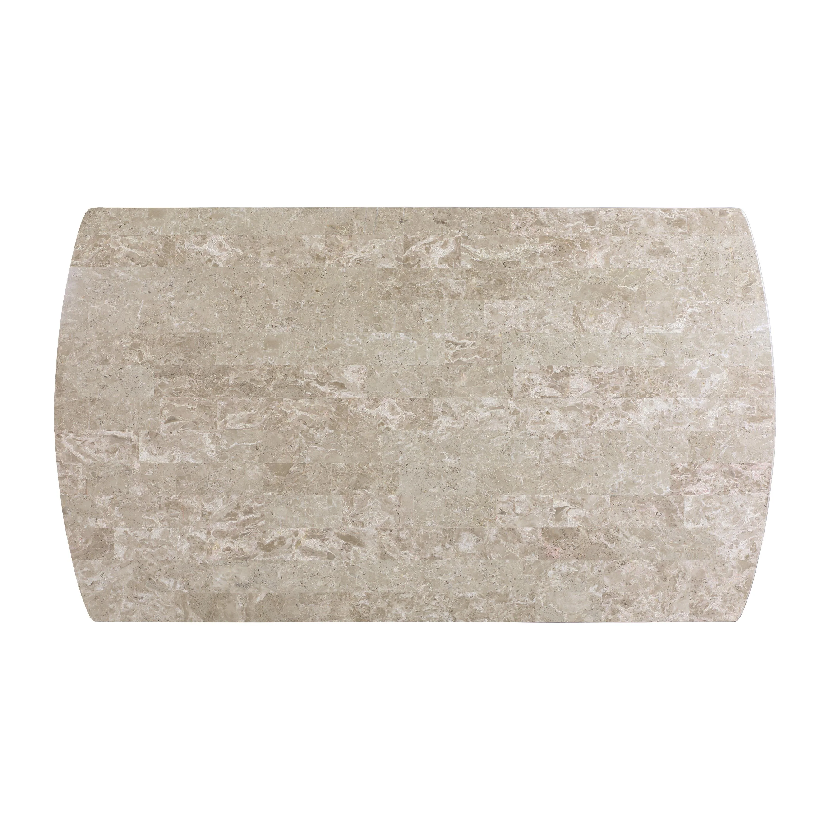 Homelegance Cristo 5070-64 Dining Table, Marble Top - Image 3