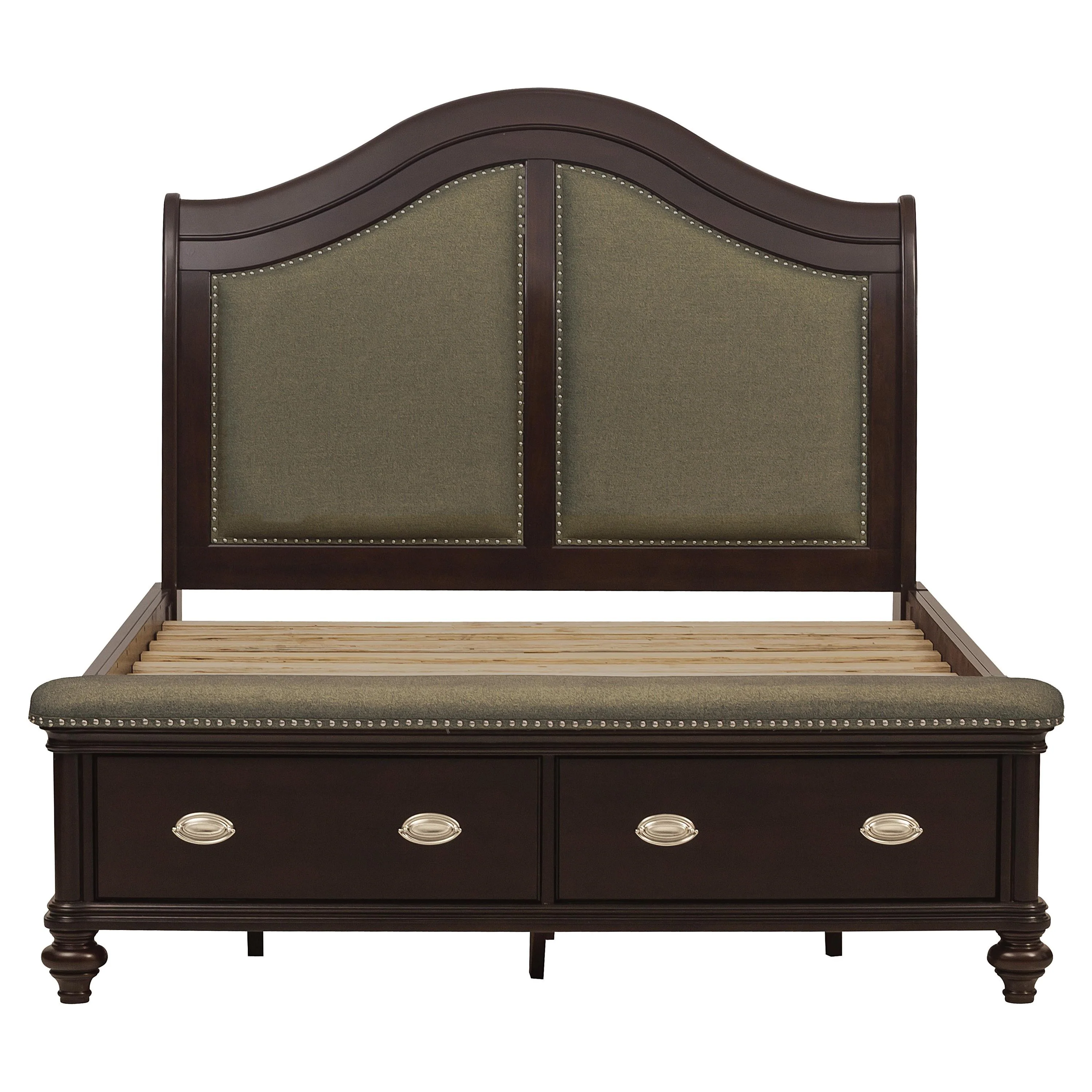 Homelegance Marston 2615DC-1* Queen Sleigh Platform Bed - Image 3