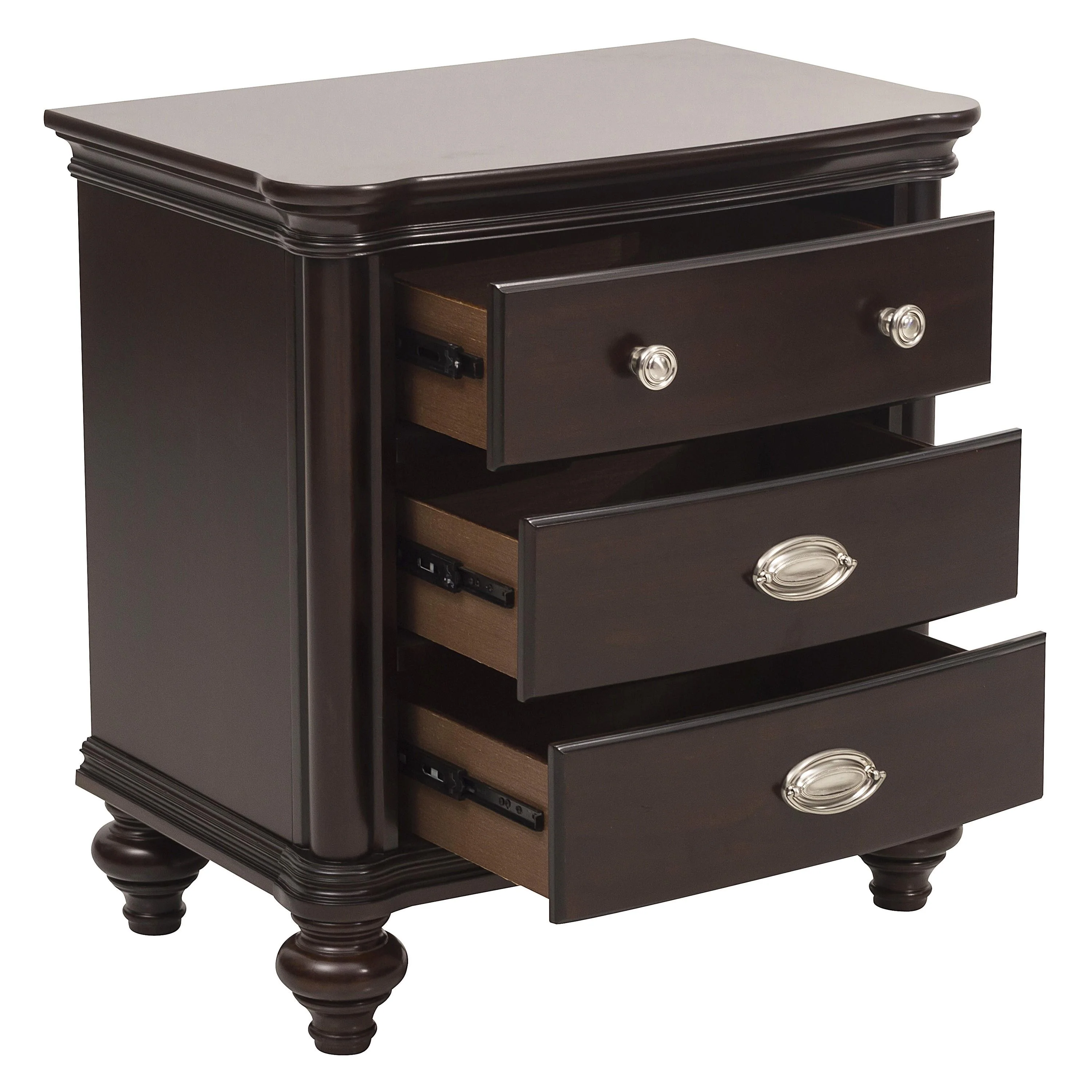 Homelegance Marston 3-Drawer Nightstand 2615DC-4 - Image 3