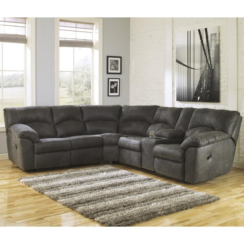 Signature Design by Ashley Tambo 2780148 LAF Reclining Loveseat - Image 2