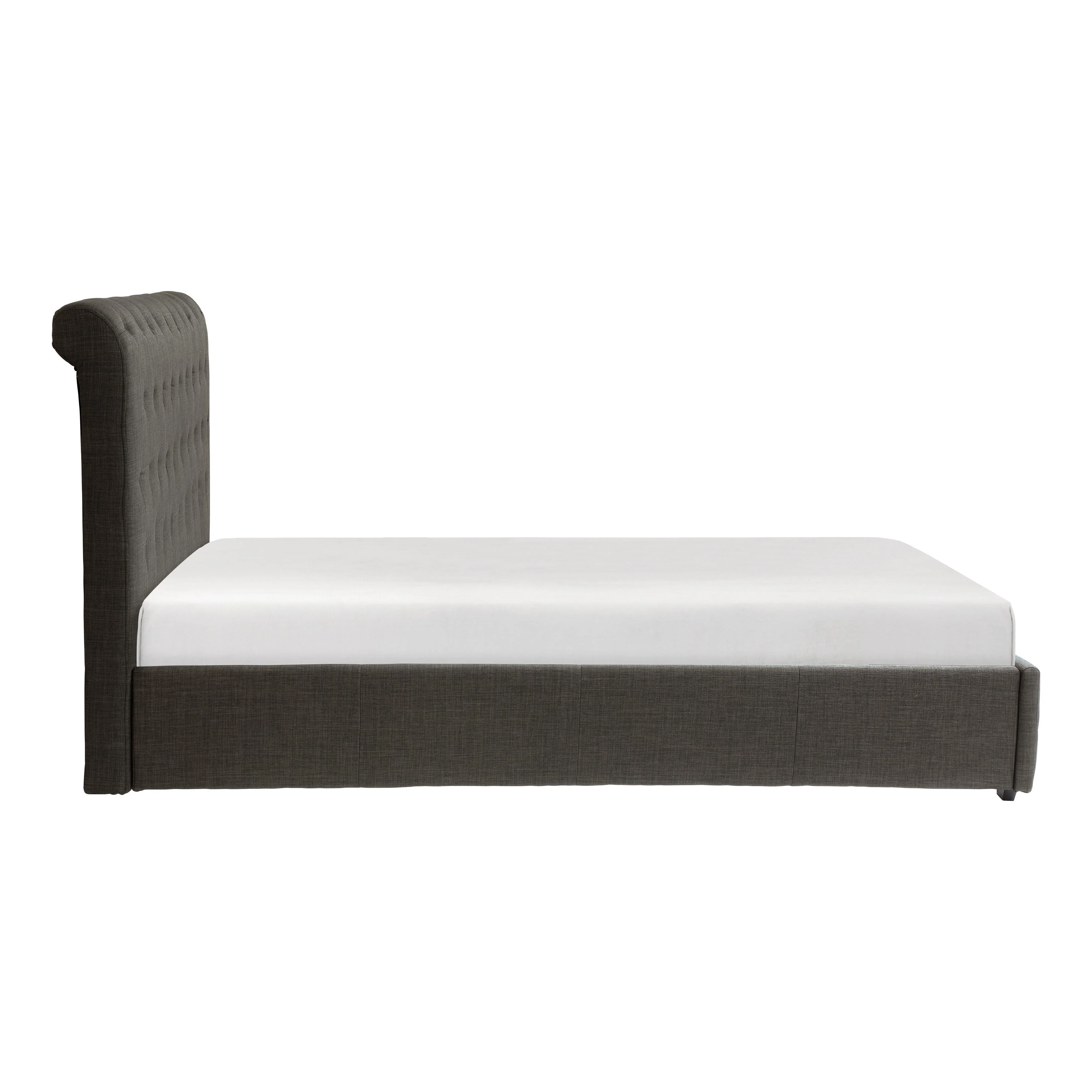 Homelegance Baldwyn California King Upholstered Sleigh Bed 5789KN-1CK* - Image 3