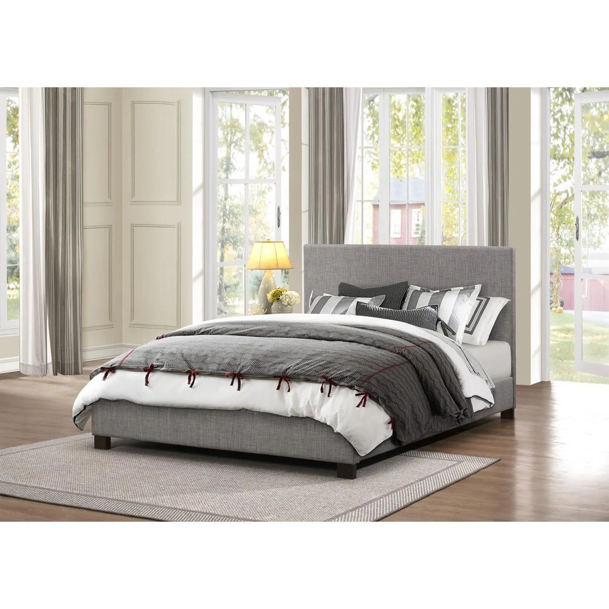 Homelegance Chasin California King Upholstered Platform Bed 1896KN-1CK* - Image 2