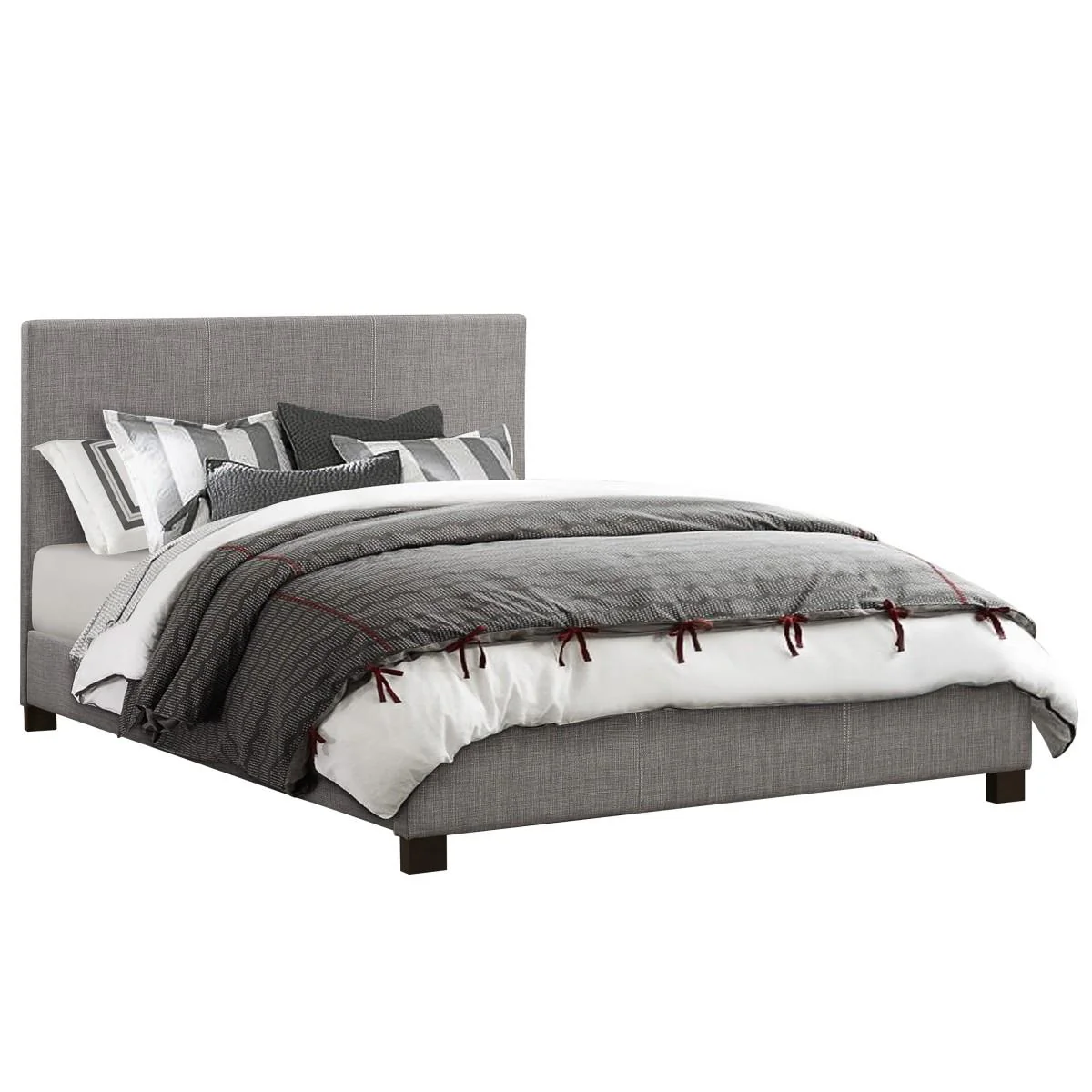 Homelegance Chasin Full Upholstered Platform Bed 1896FN-1* - Image 1