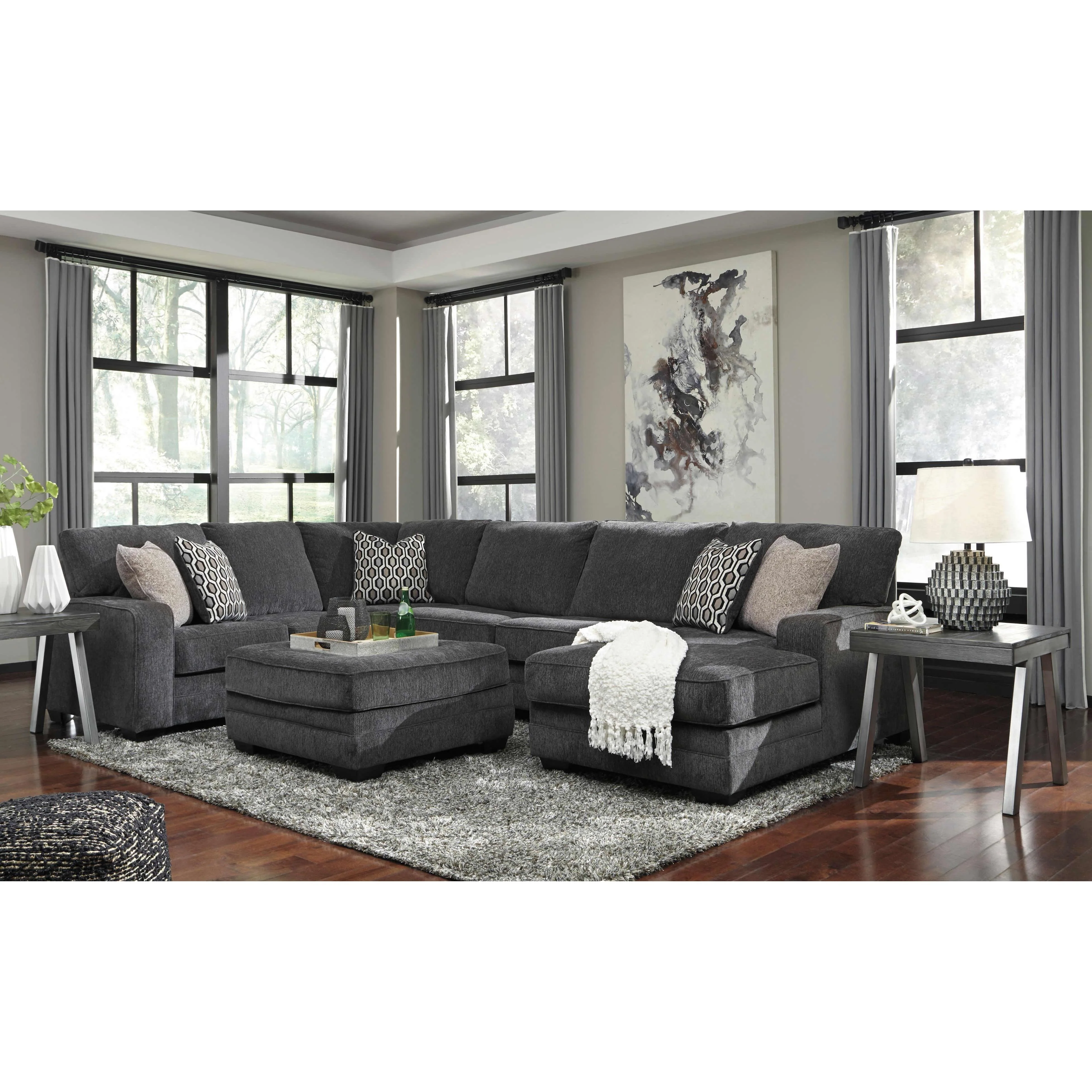 Benchcraft Tracling 72600U1 4 pc Living Room Set - Image 1