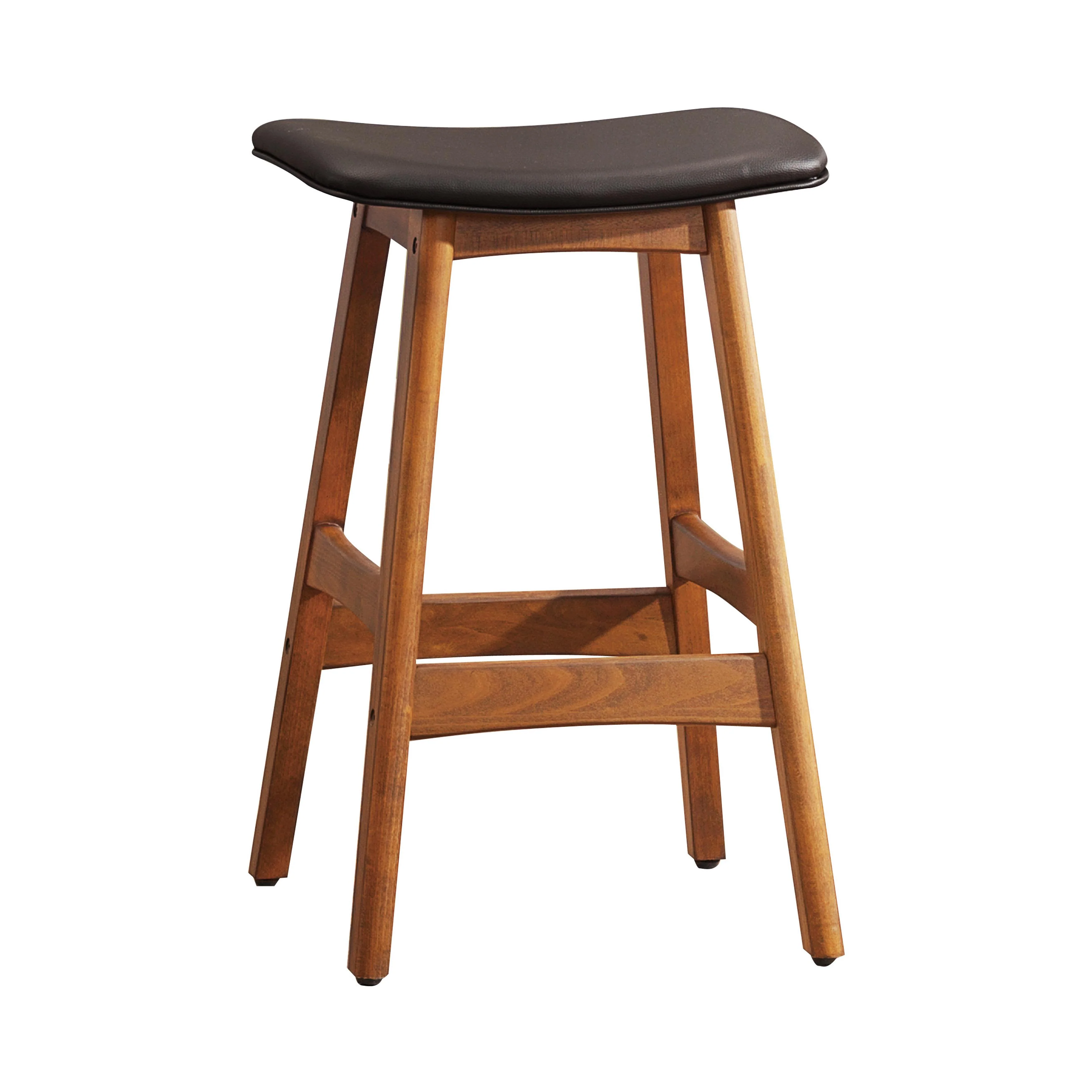 Homelegance Ride 1188DB-24 Counter Height Stool, Matt Brown - Image 1