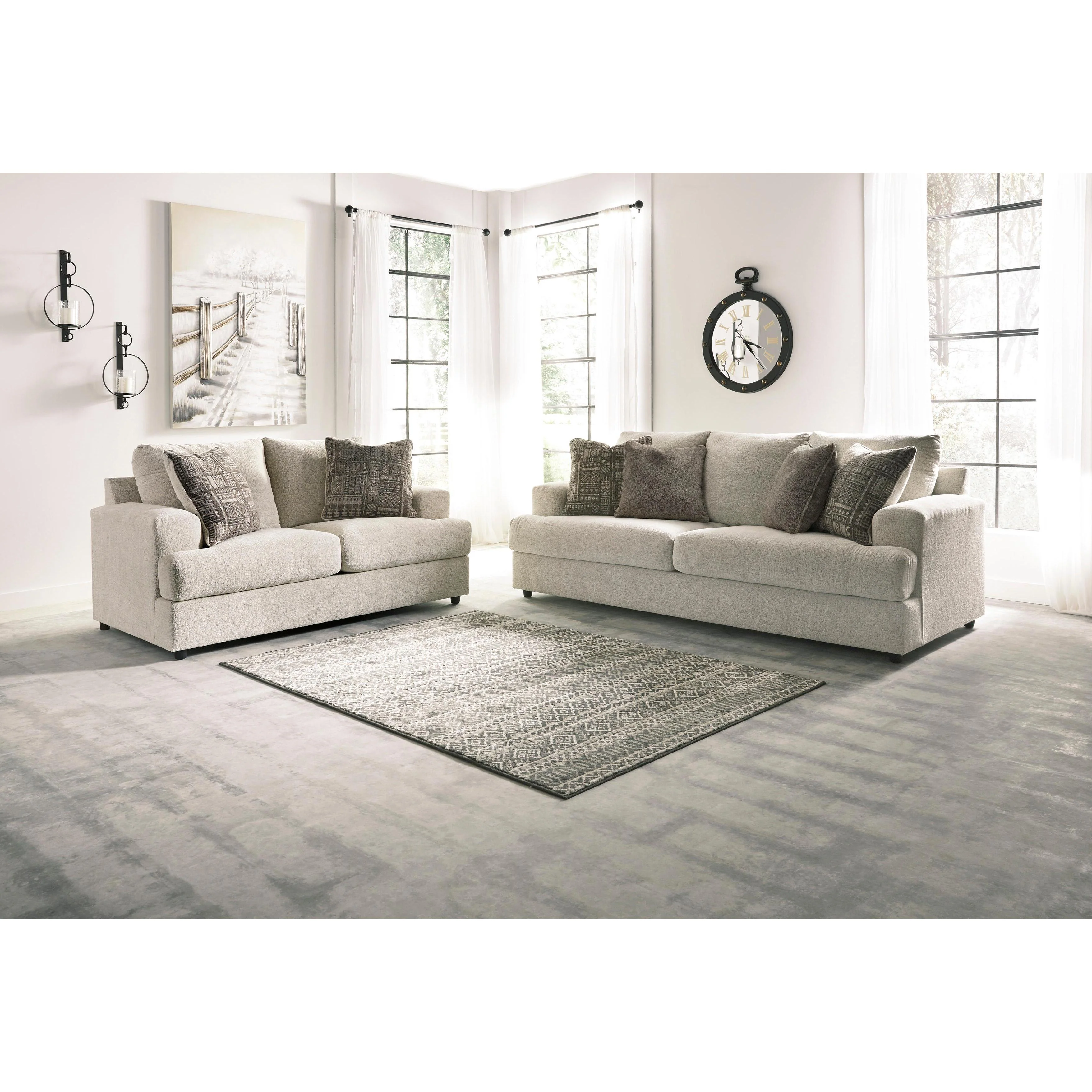 Signature Design by Ashley Soletren 95104U3 3 pc Living Room Set - Image 2