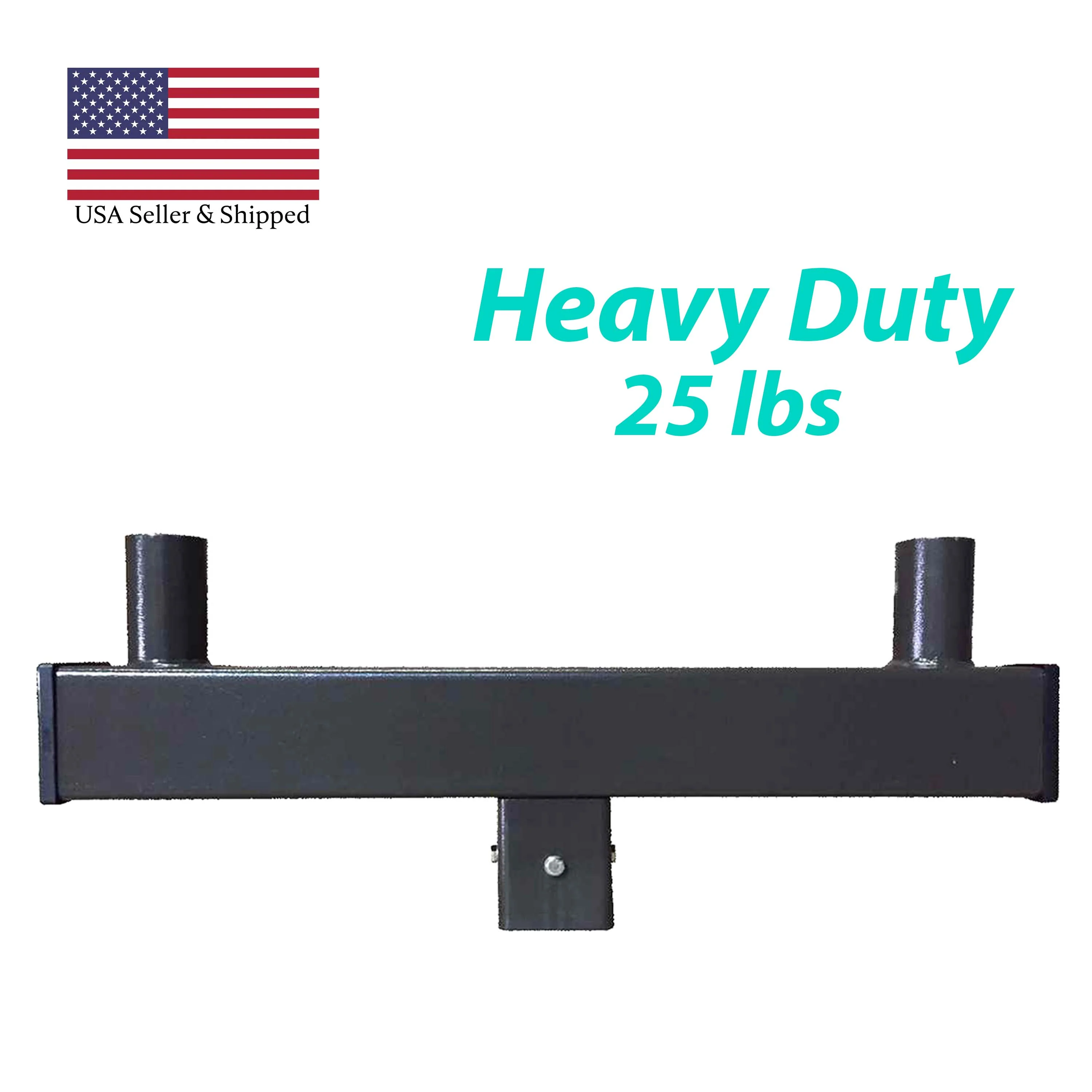 Bullhorn Square Base Bracket with 2 3/8 Tenon Adaptor - Image 2