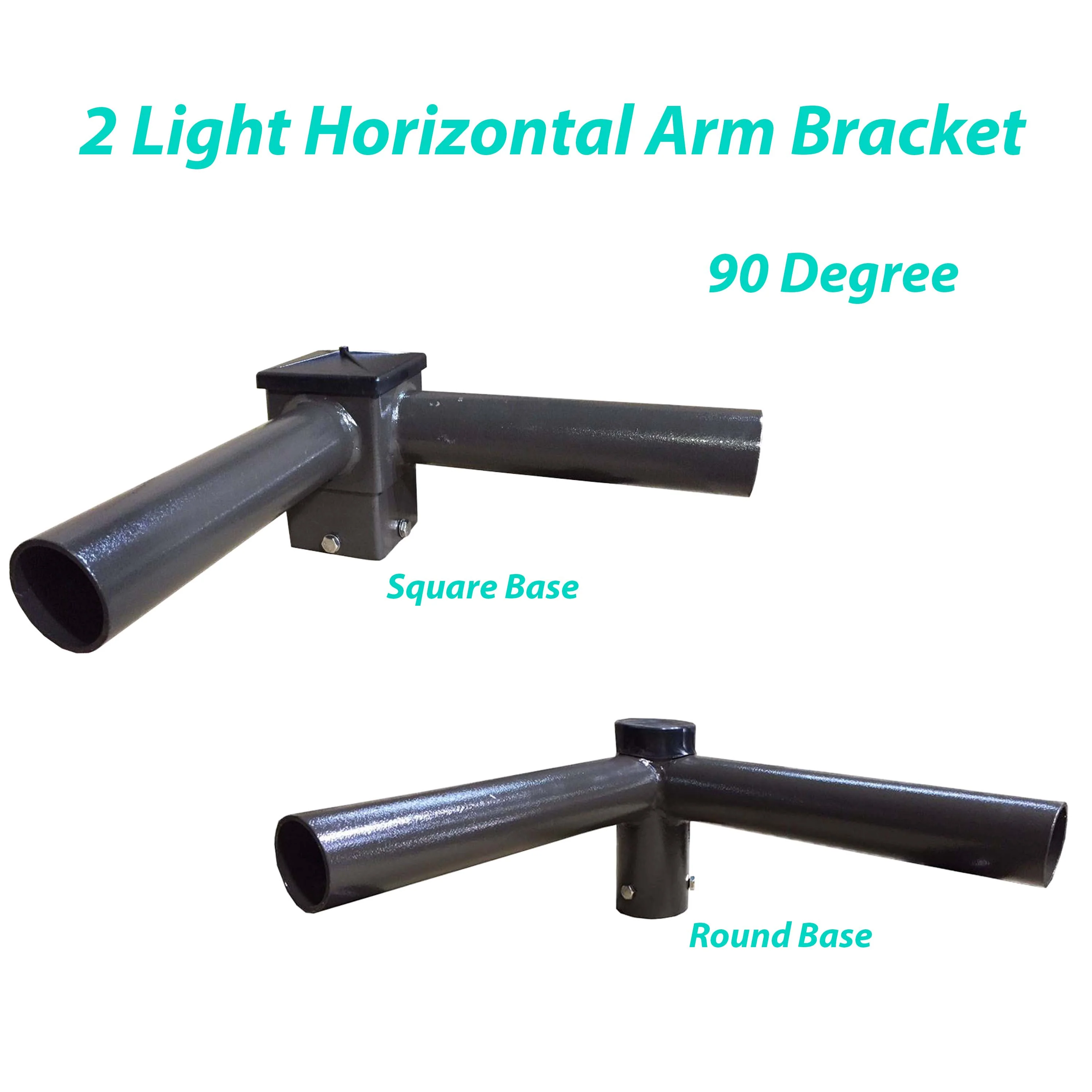 Double Spoke Arm Bracket Square at 90 Degree - Image 3