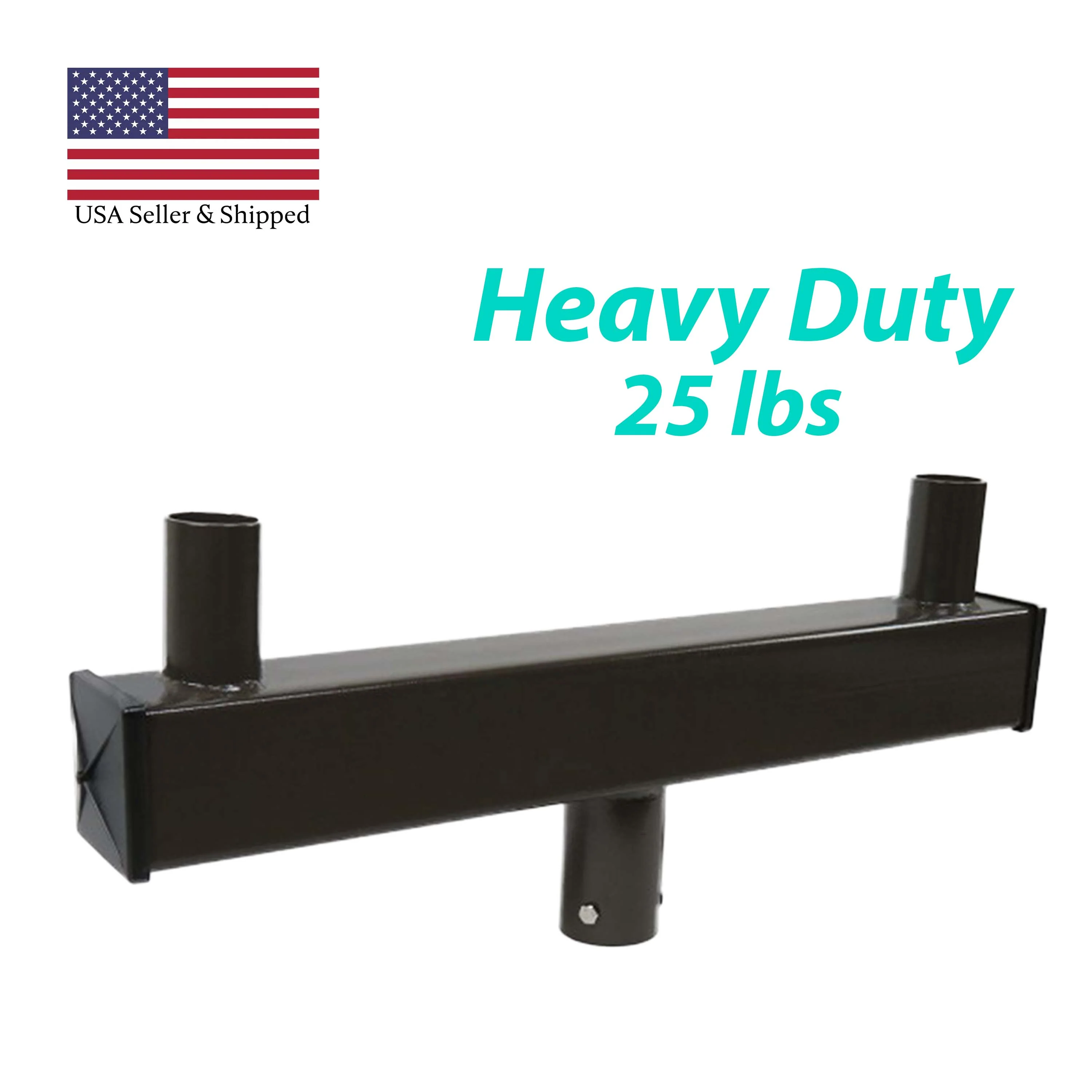 Bullhorn Round Base Bracket with 2 3/8 Tenon Adaptor - Image 2