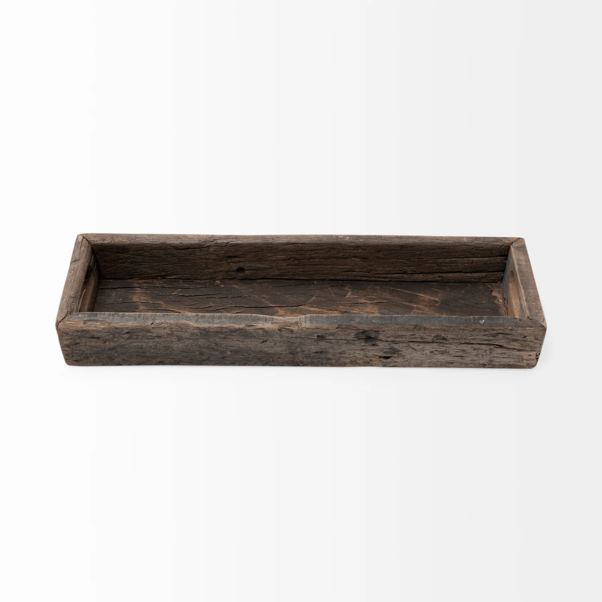 Vernon Brown Reclaimed Wood Tray - Image 2