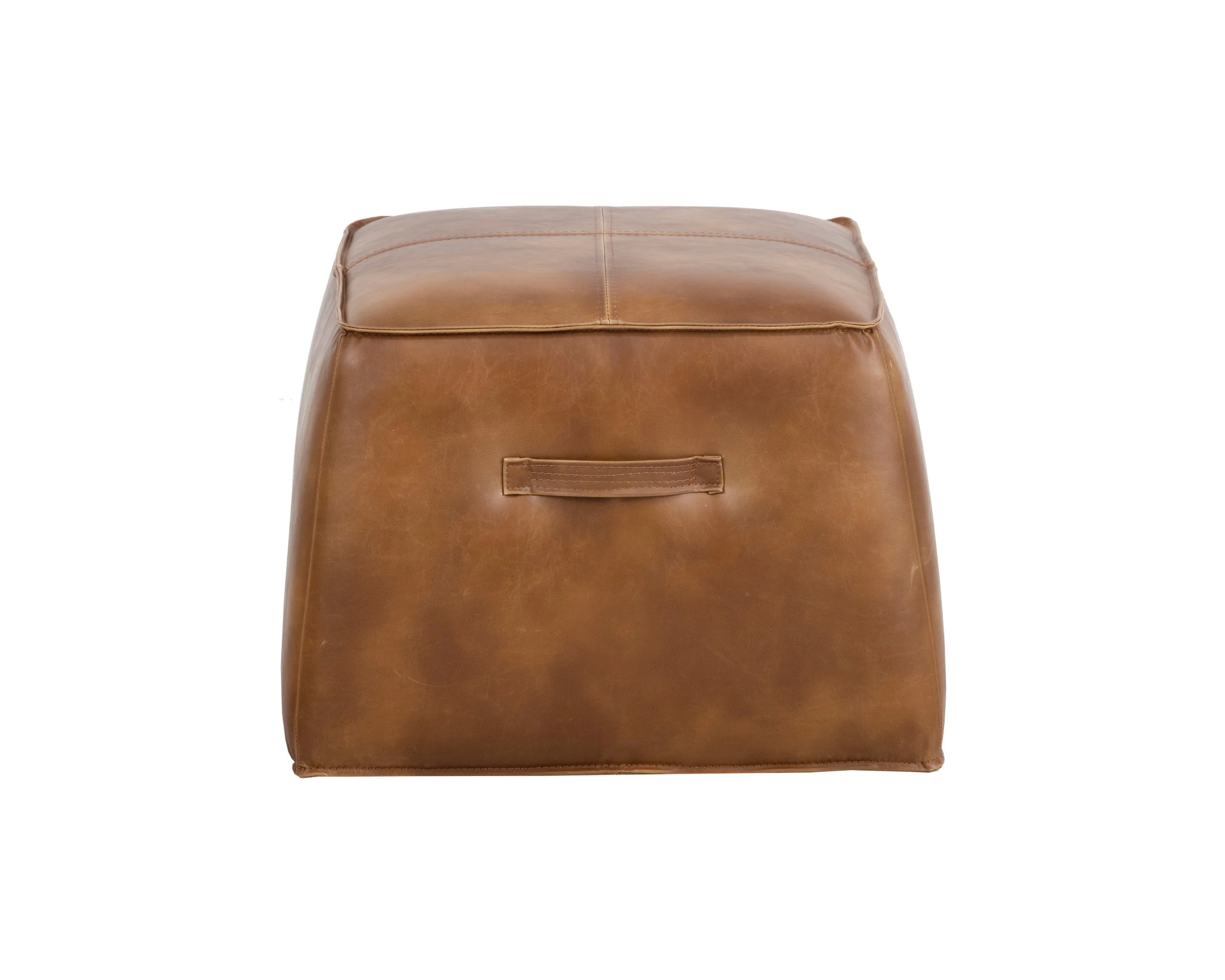 Aspen Ottoman - Tobacco Tan - Image 3