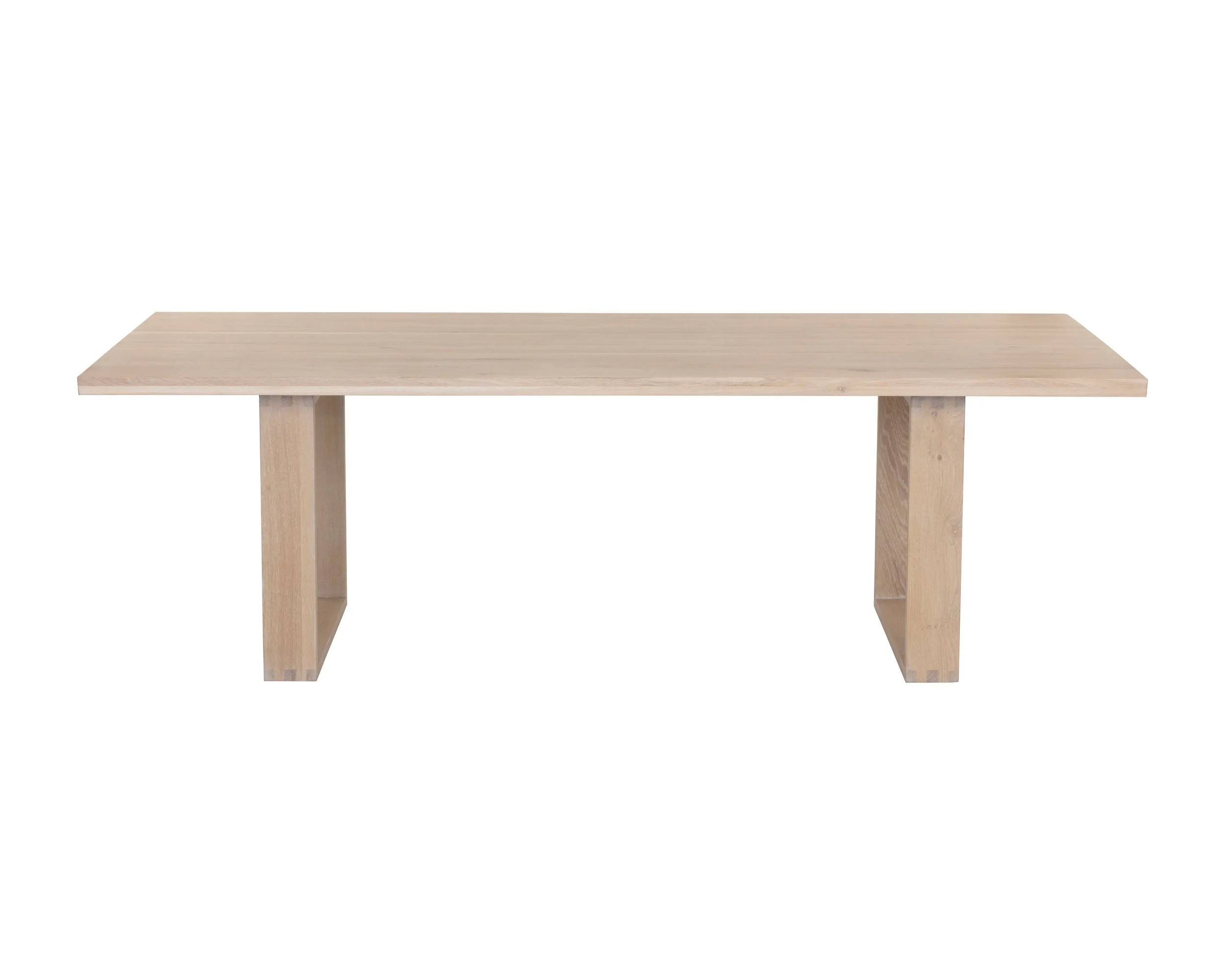 Thanus Dining Table - Light Oak - 94.5" - Image 2