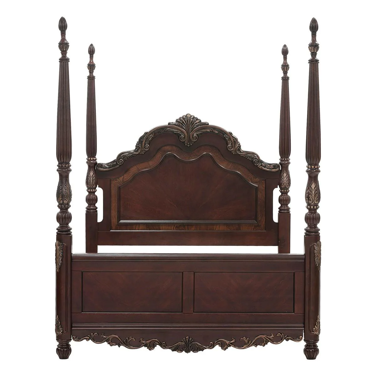 Homelegance Deryn Park 2243K-1EK* Eastern King Poster Bed - Image 1