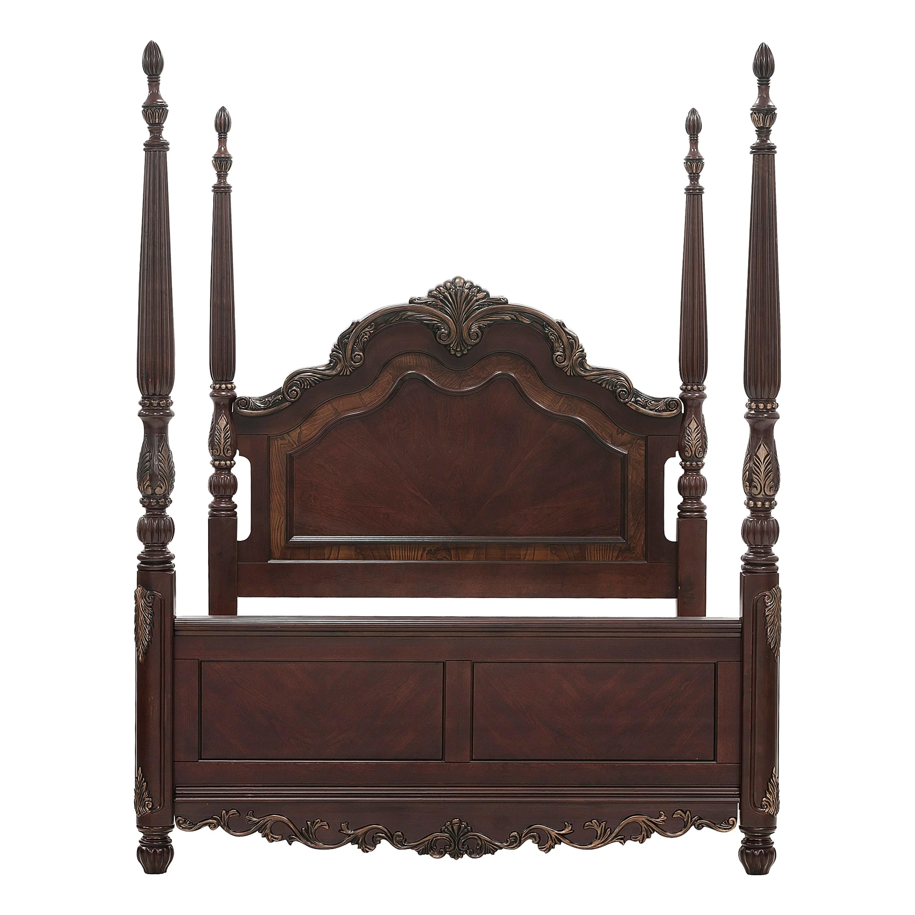 Homelegance Deryn Park 2243-1* Queen Poster Bed - Image 1