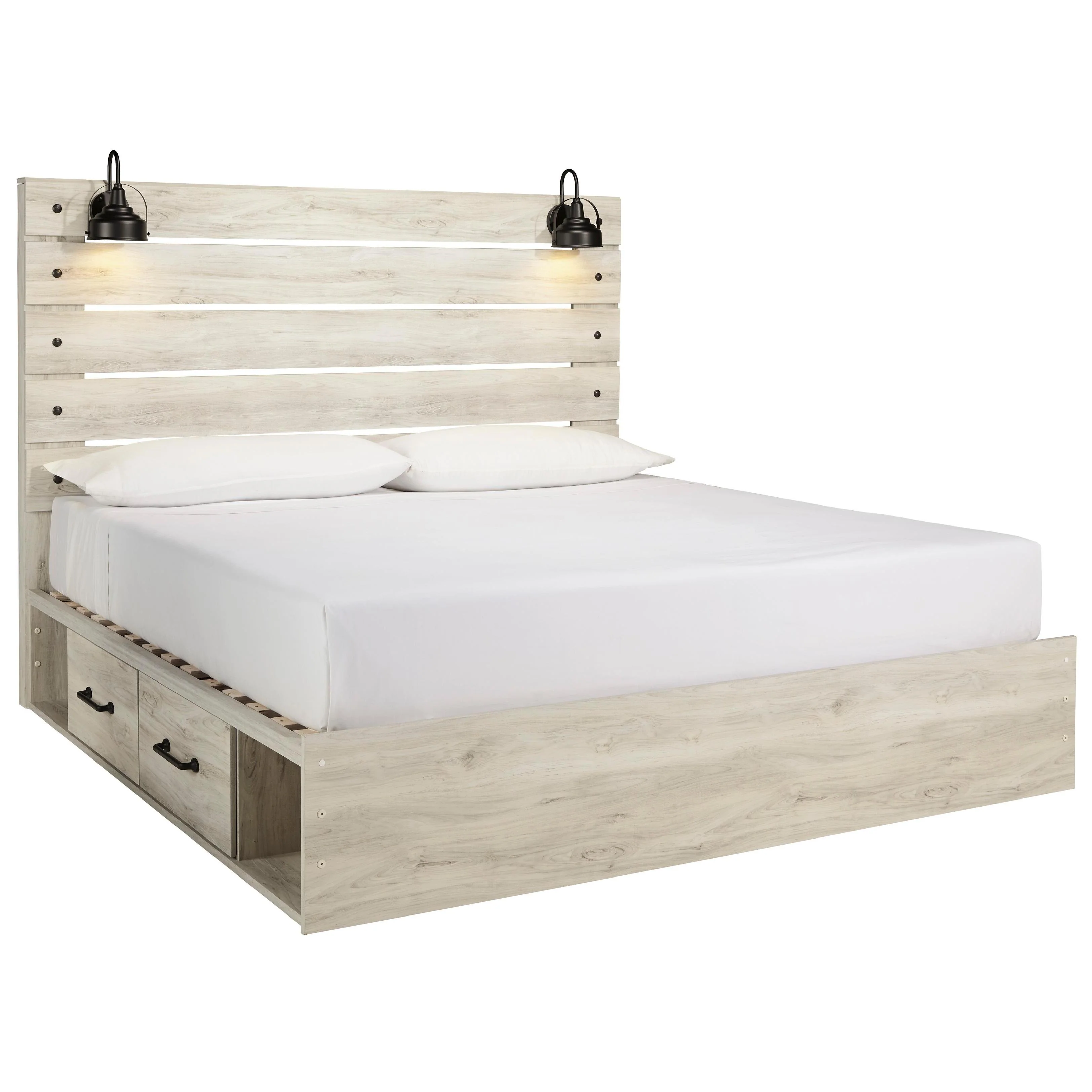 Signature Design by Ashley Cambeck B192B111 7 pc King Panel Storage Bedroom Set - Image 2