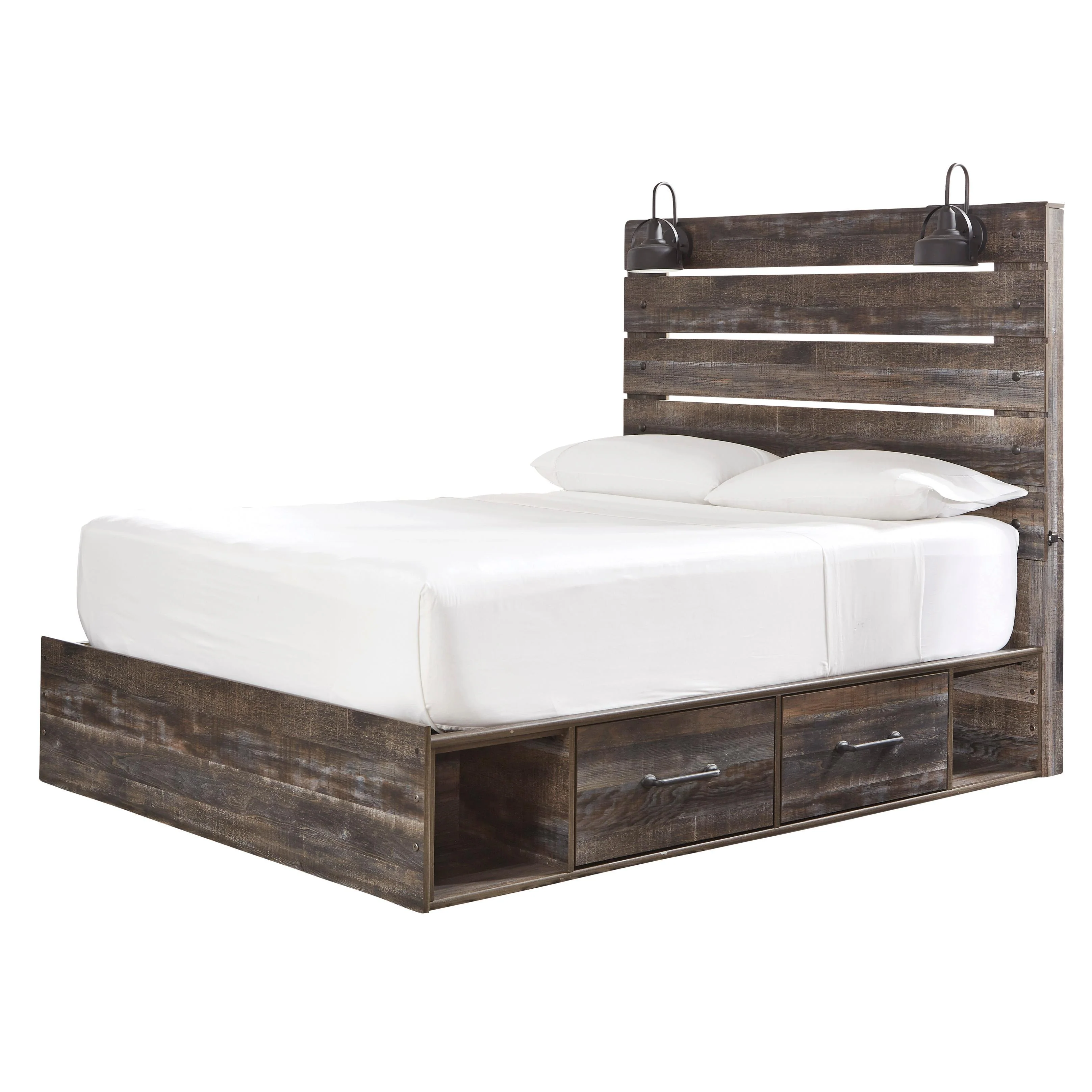 Signature Design by Ashley Drystan B211B56 6 pc Queen Panel Storage Bedroom Set - Image 2