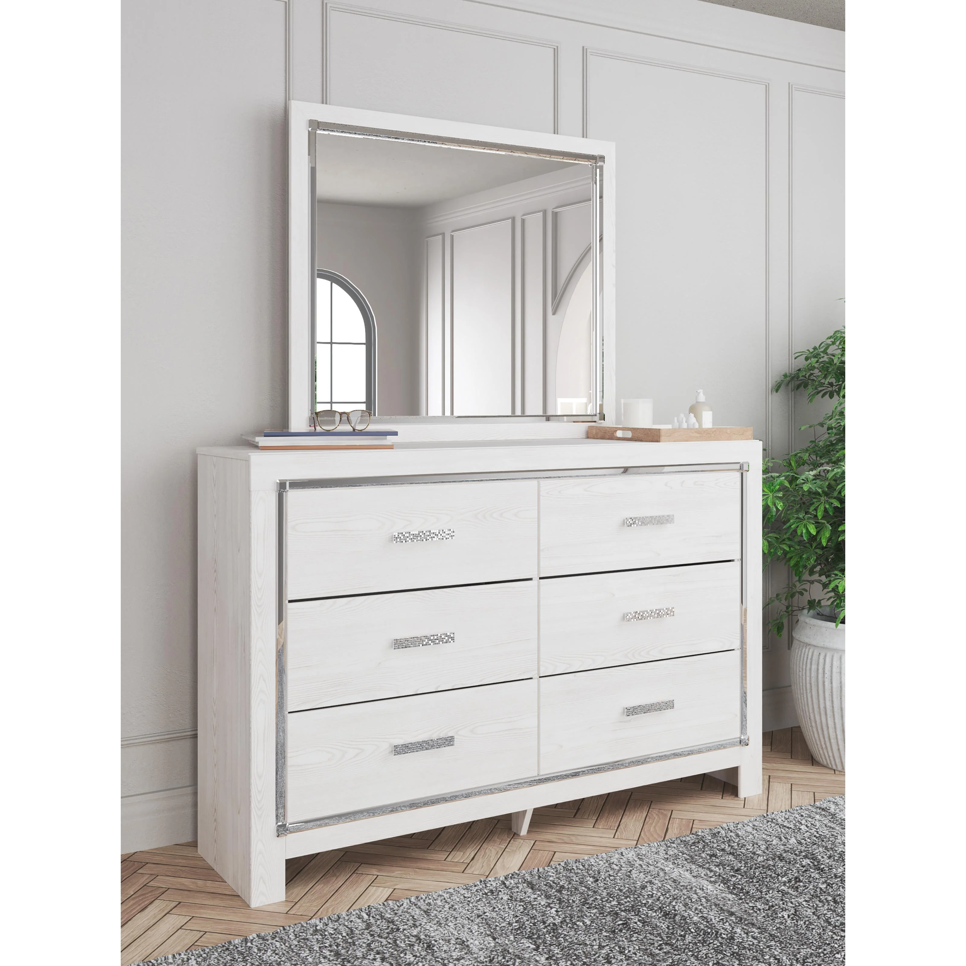 Signature Design by Ashley Altyra B2640B32 6 pc King Panel Storage Bedroom Set - Image 3