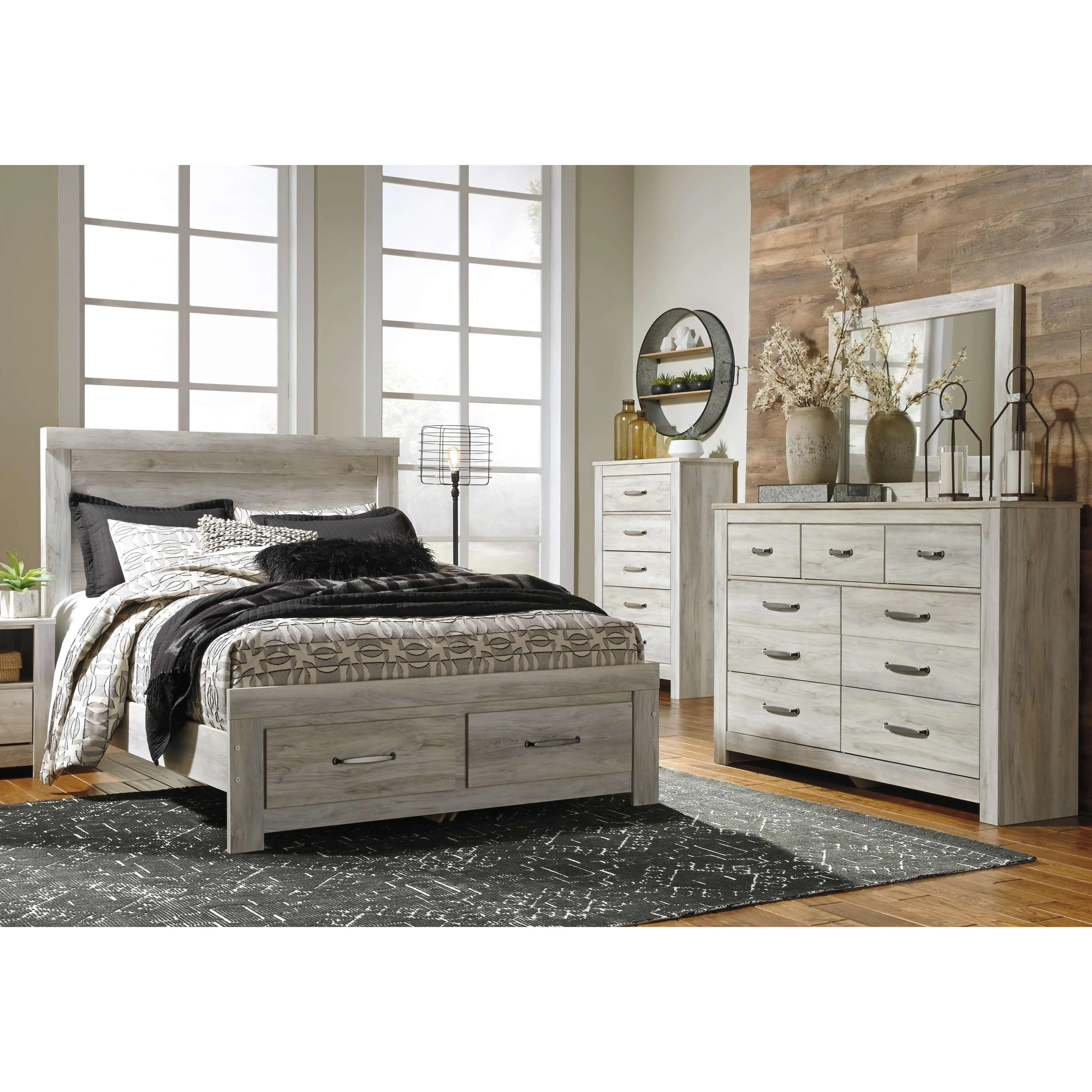 Signature Design by Ashley Bellaby B331B5 5 pc Queen Platform Storage Bedroom Set - Image 1