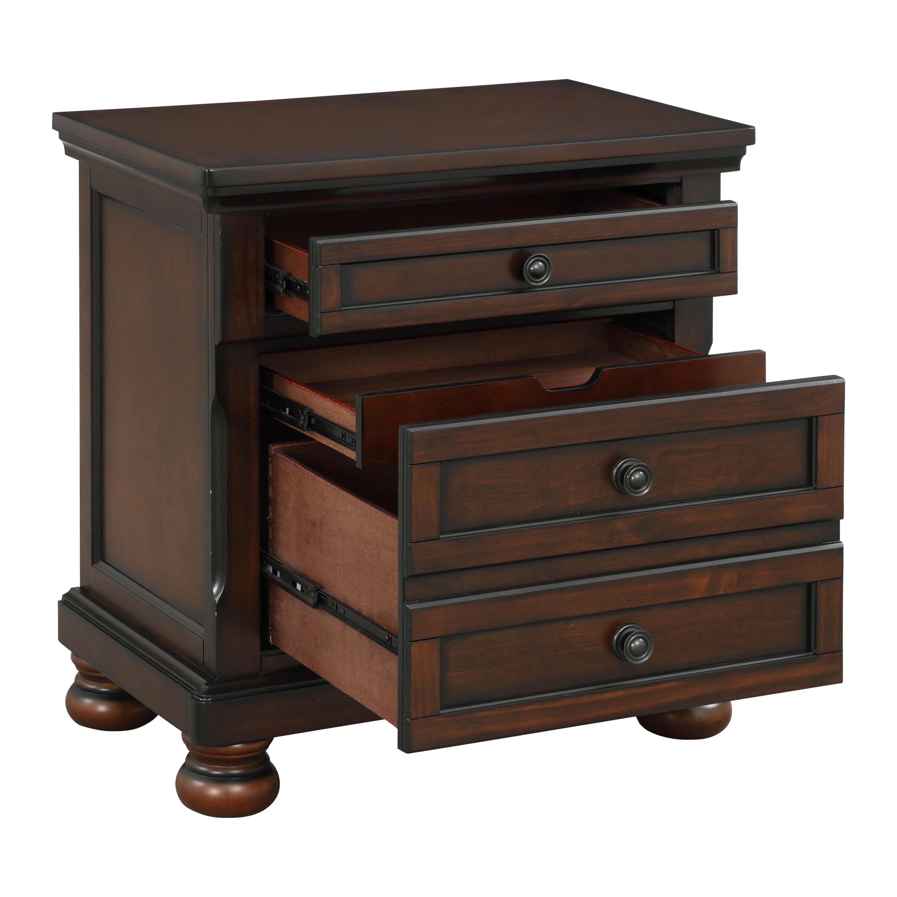 Homelegance Cumberland 2159-4 Night Stand, Hidden Drawer - Image 3