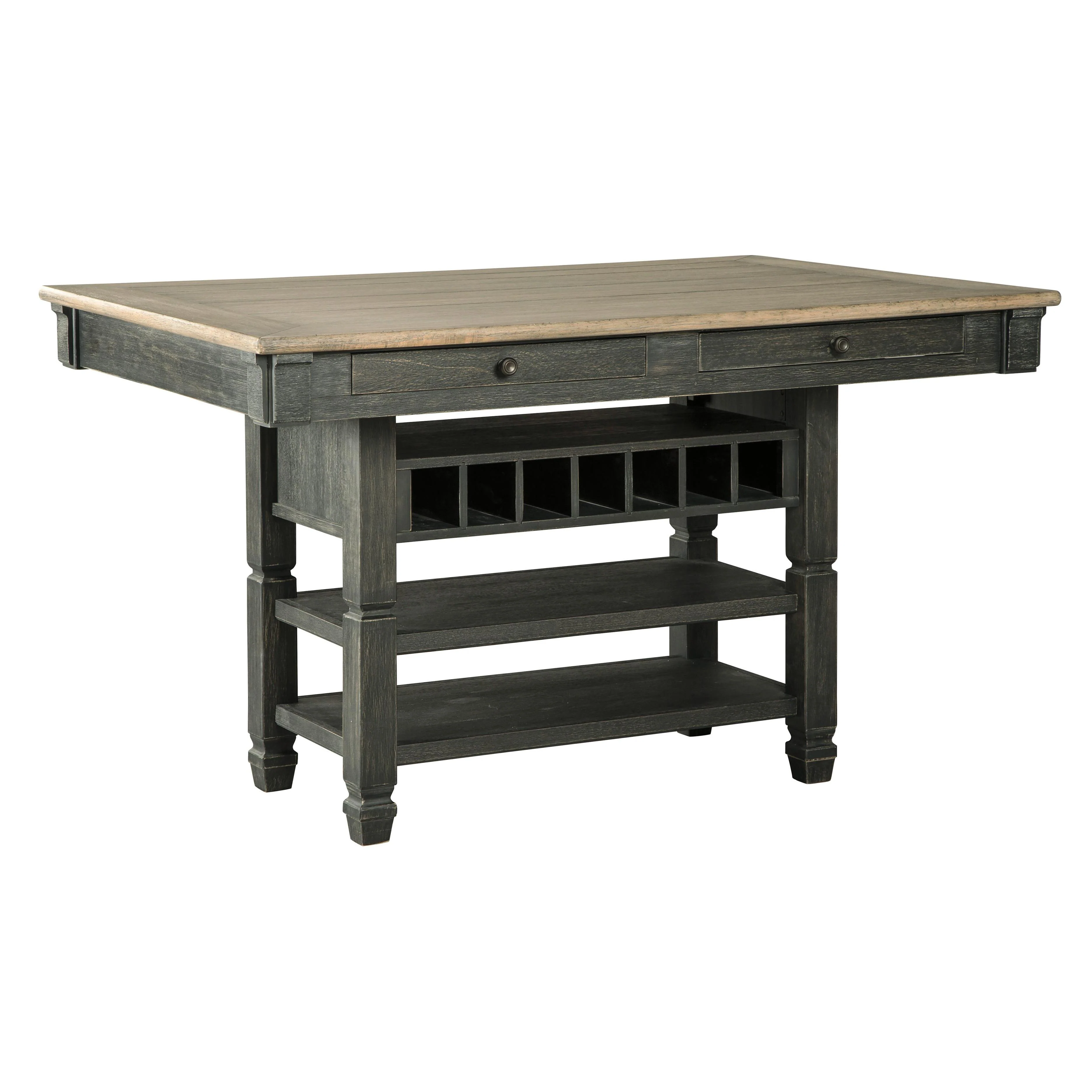 Signature Design by Ashley Tyler Creek D736D3 5 pc Counter Height Dining Set - Image 2