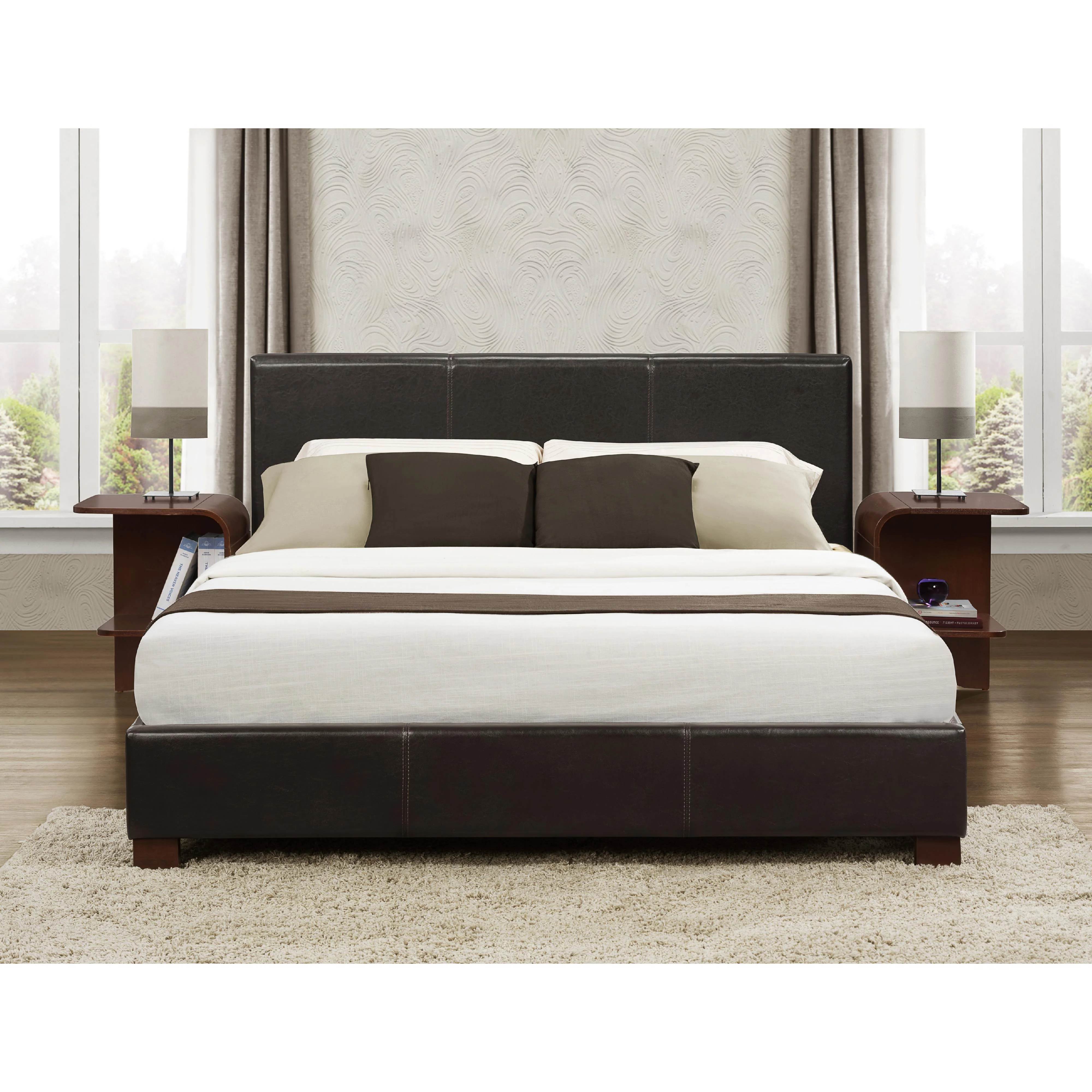 Homelegance Zoey Full Upholstered Platform Bed 5790F-1* - Image 3