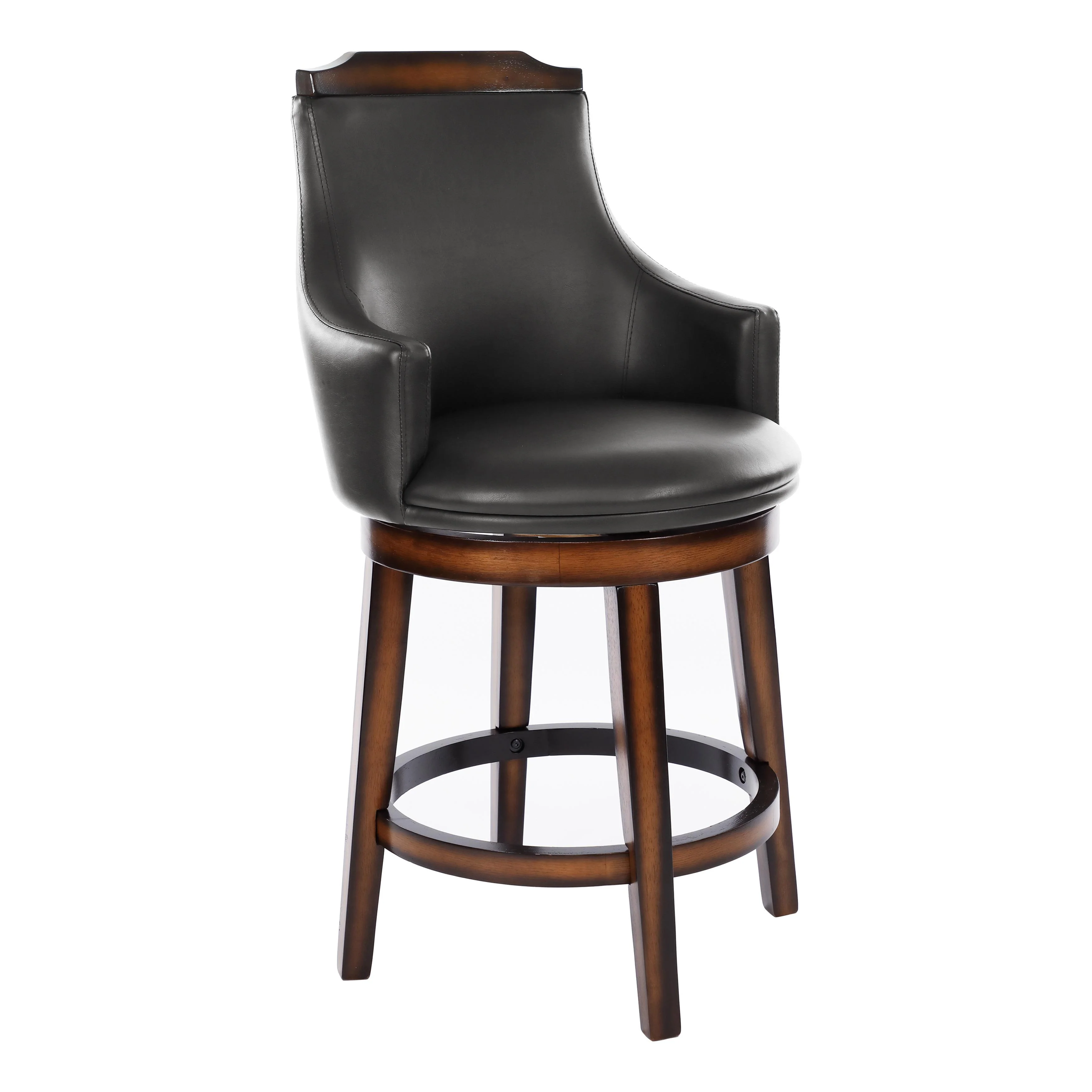 Homelegance Bayshore 5447-24S Swivel Counter Height Chair - Image 2
