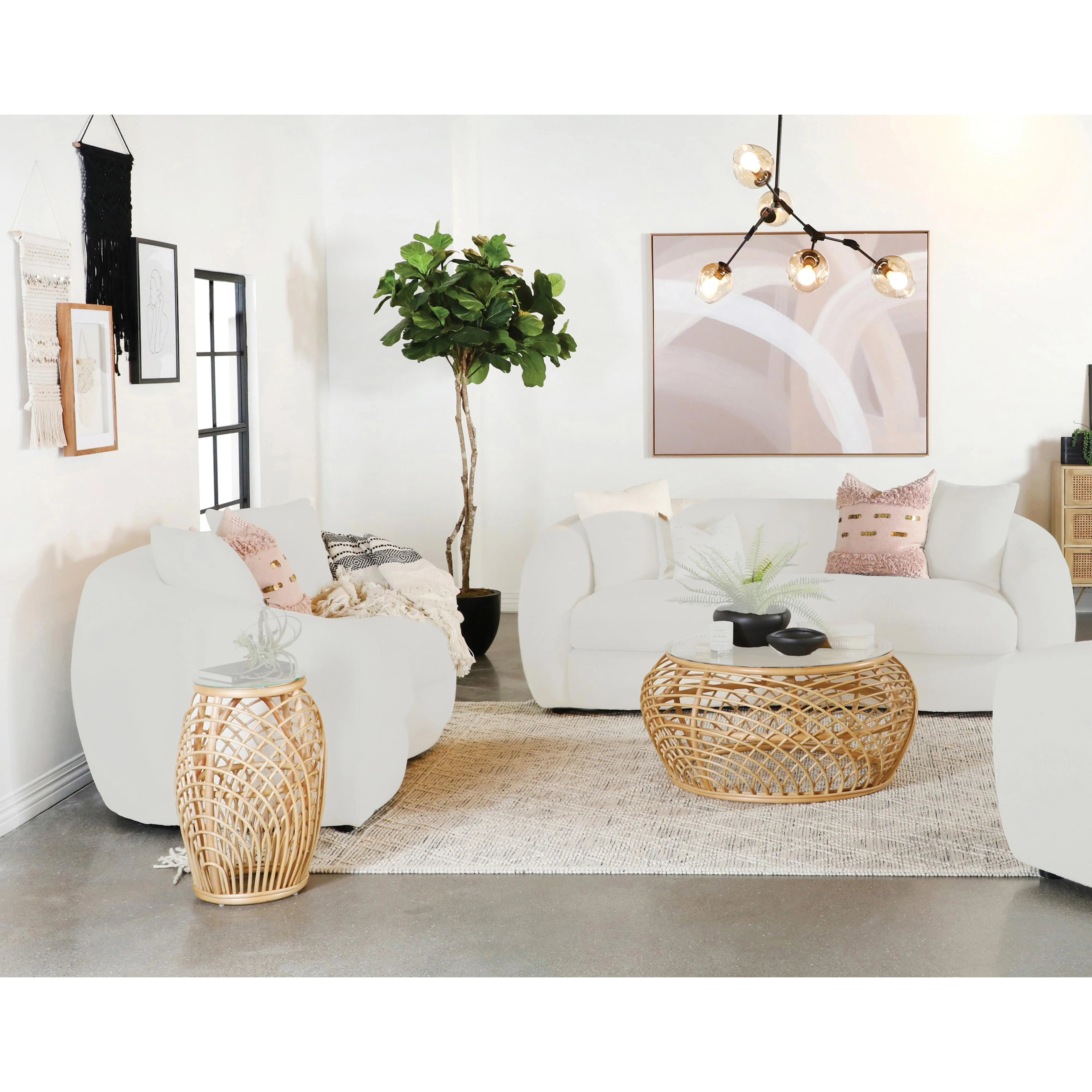 Coaster Furniture Isabella 509871-S2 2 pc Living Room Set - Image 1
