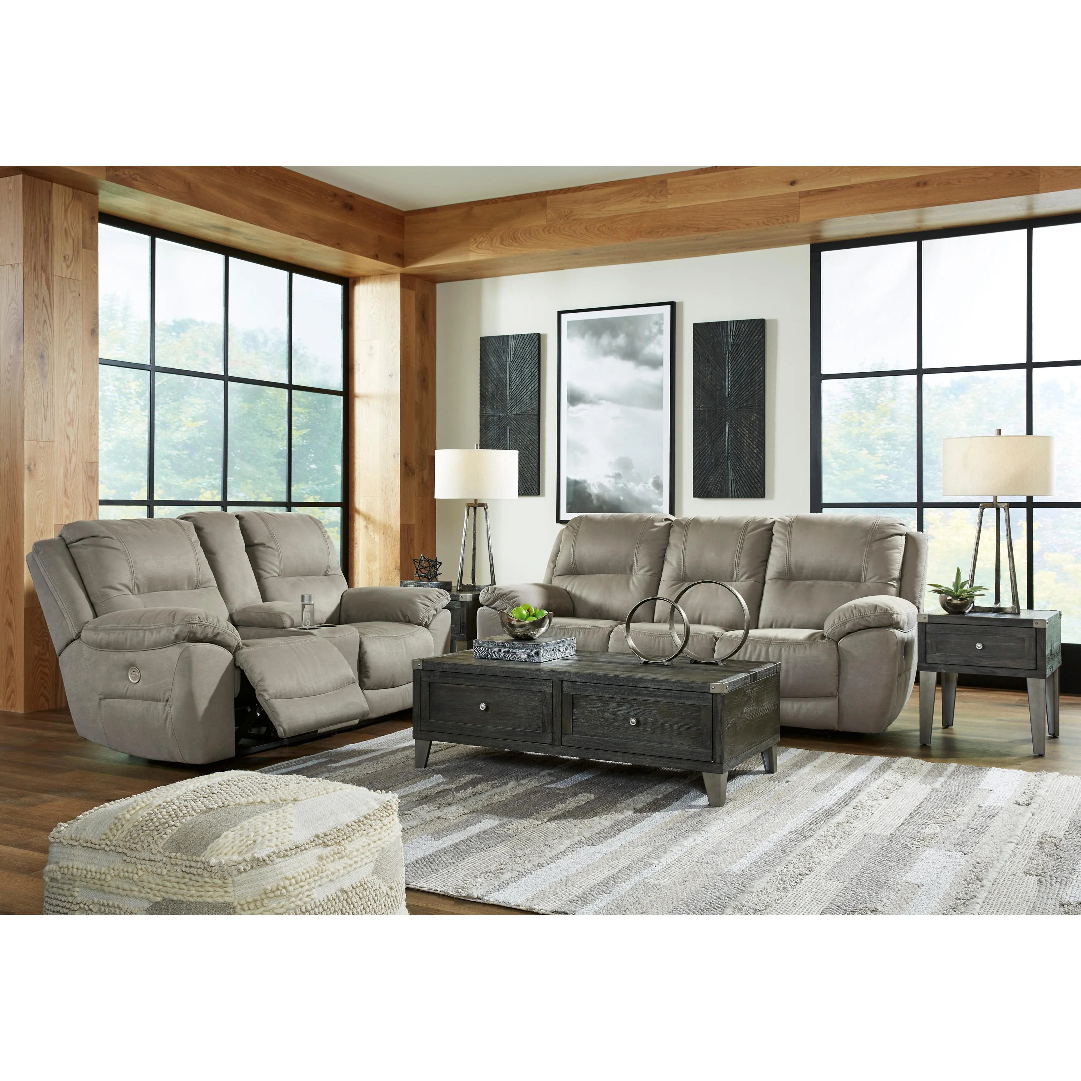 Signature Design by Ashley Next-Gen Gaucho 54203U2 2 pc Power Reclining Living Room Set - Image 1