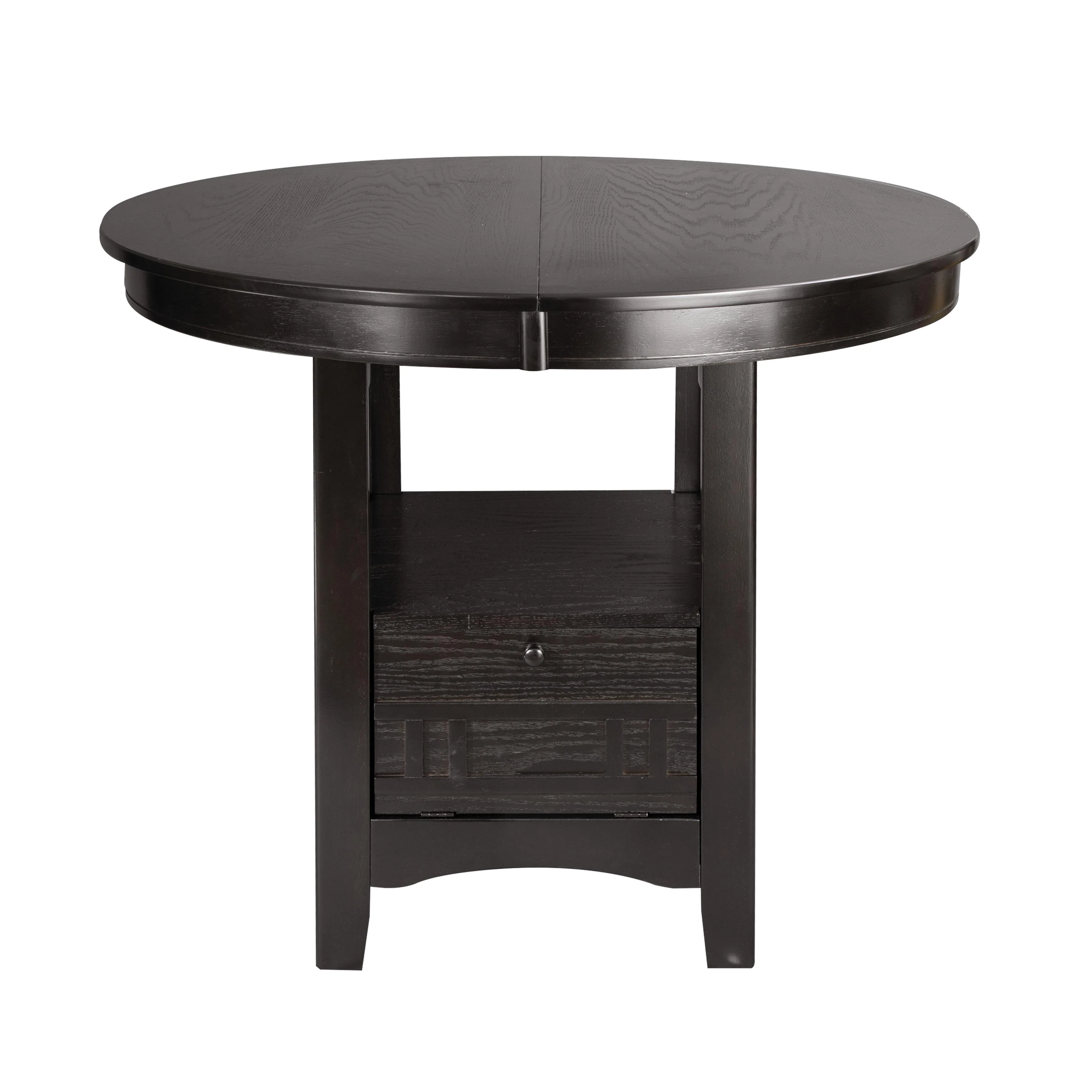 Homelegance Junipero 2423-36 Round / Oval Counter Height Table with Storage Base - Image 1