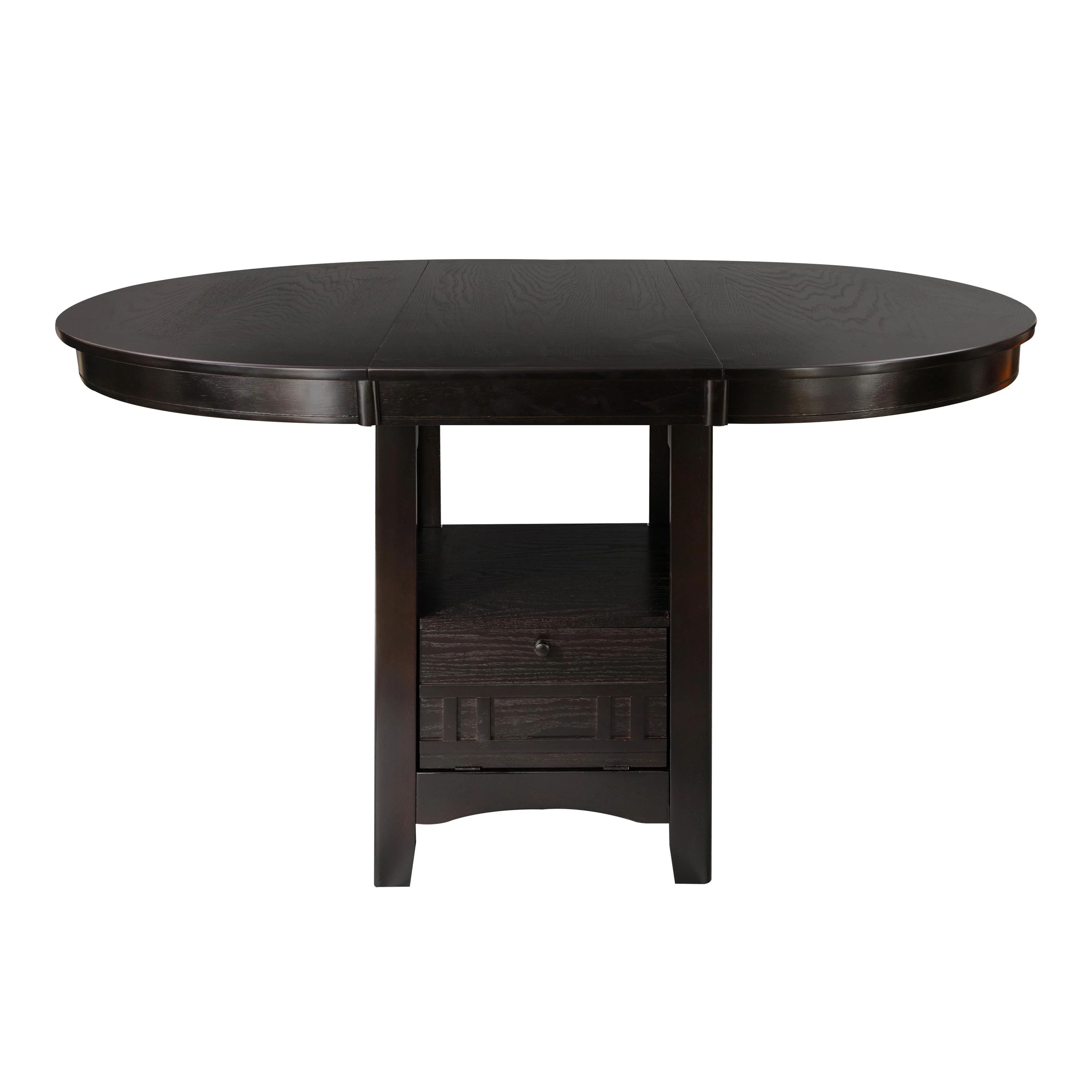 Homelegance Junipero 2423-36 Round / Oval Counter Height Table with Storage Base - Image 2