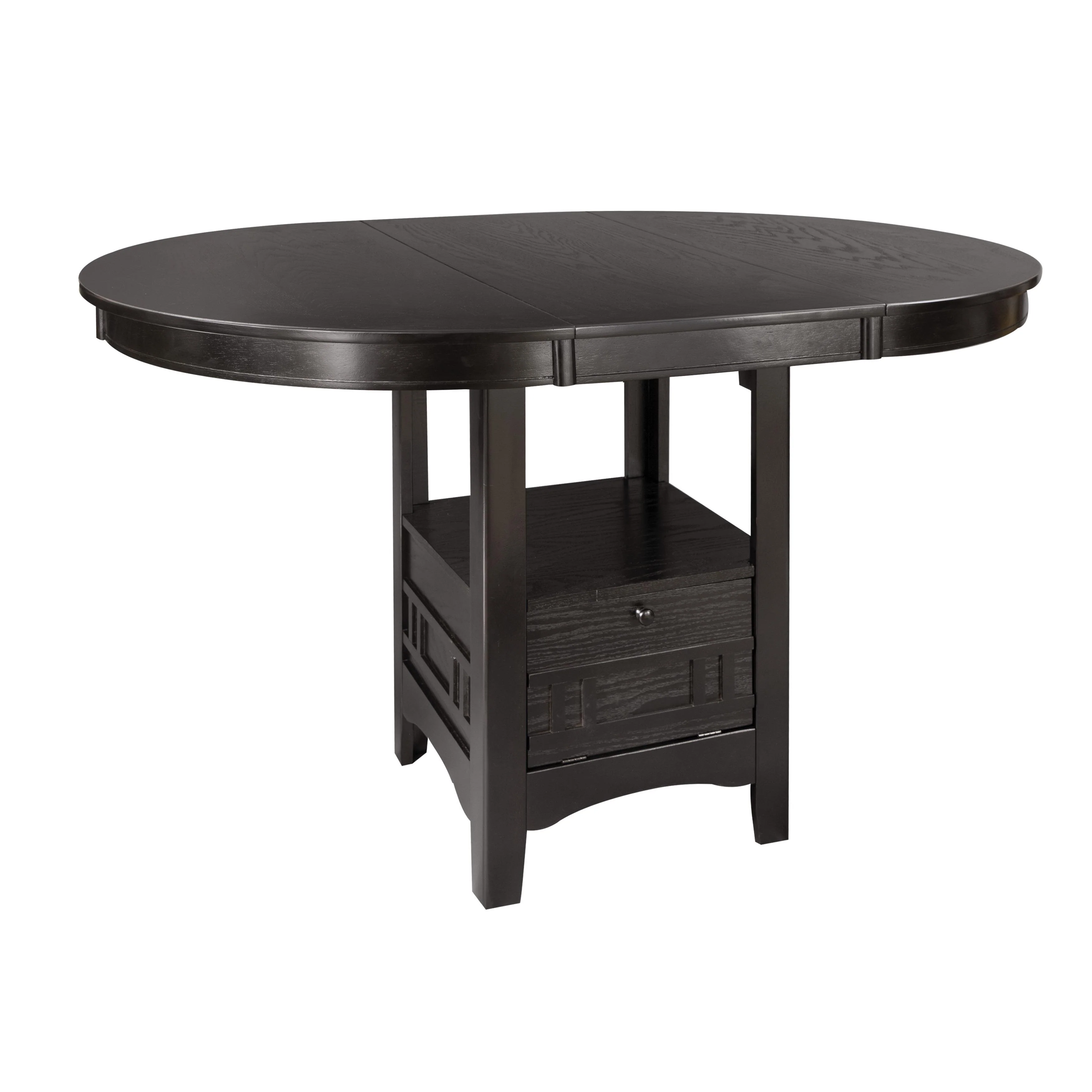 Homelegance Junipero 2423-36 Round / Oval Counter Height Table with Storage Base - Image 3
