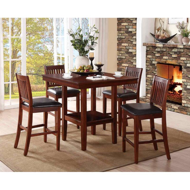Homelegance Galena 5 pc Counter Height Dinette 5050-36 - Image 2