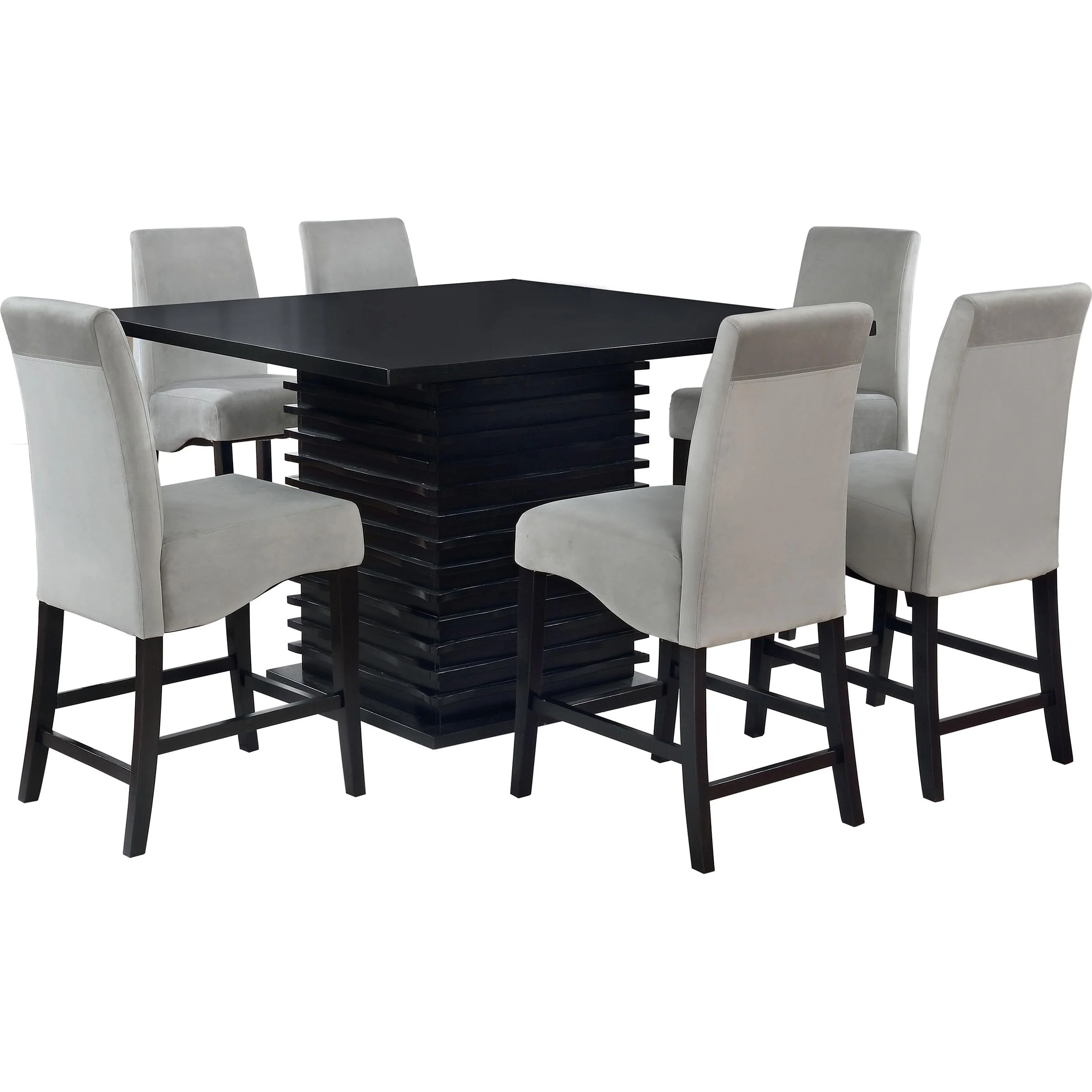 Coaster Furniture Stanton 102068-S7 7 pc Counter Height Dining Set - Image 2