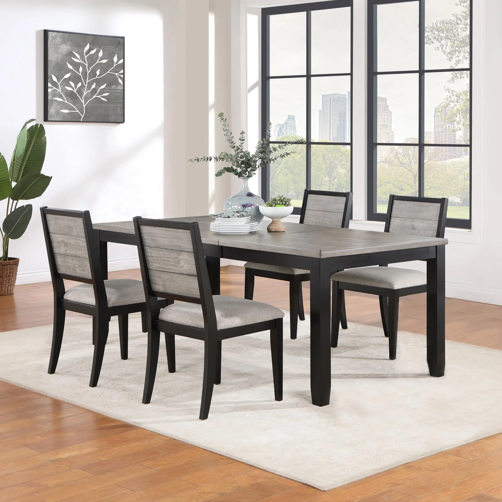 Coaster Furniture Elodie 121221-S5 5 pc dining set - Image 1