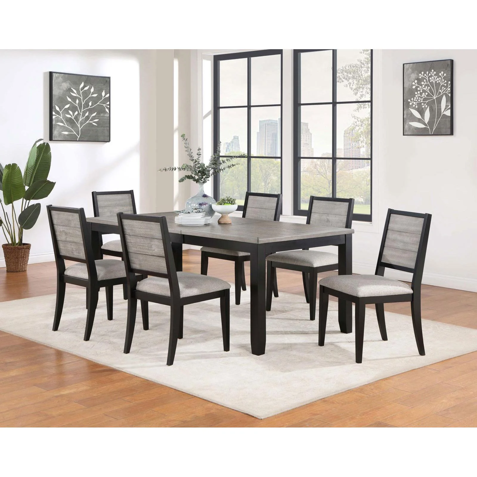 Coaster Furniture Elodie 121221-S7 7 pc Dining set - Image 1