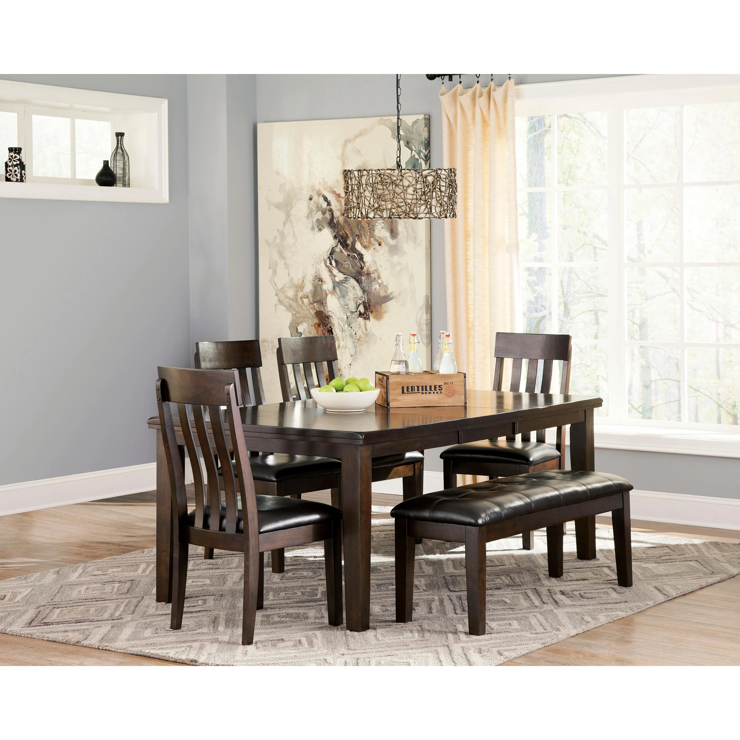 Signature Design by Ashley Haddigan Dining Table D596-35 - Image 3