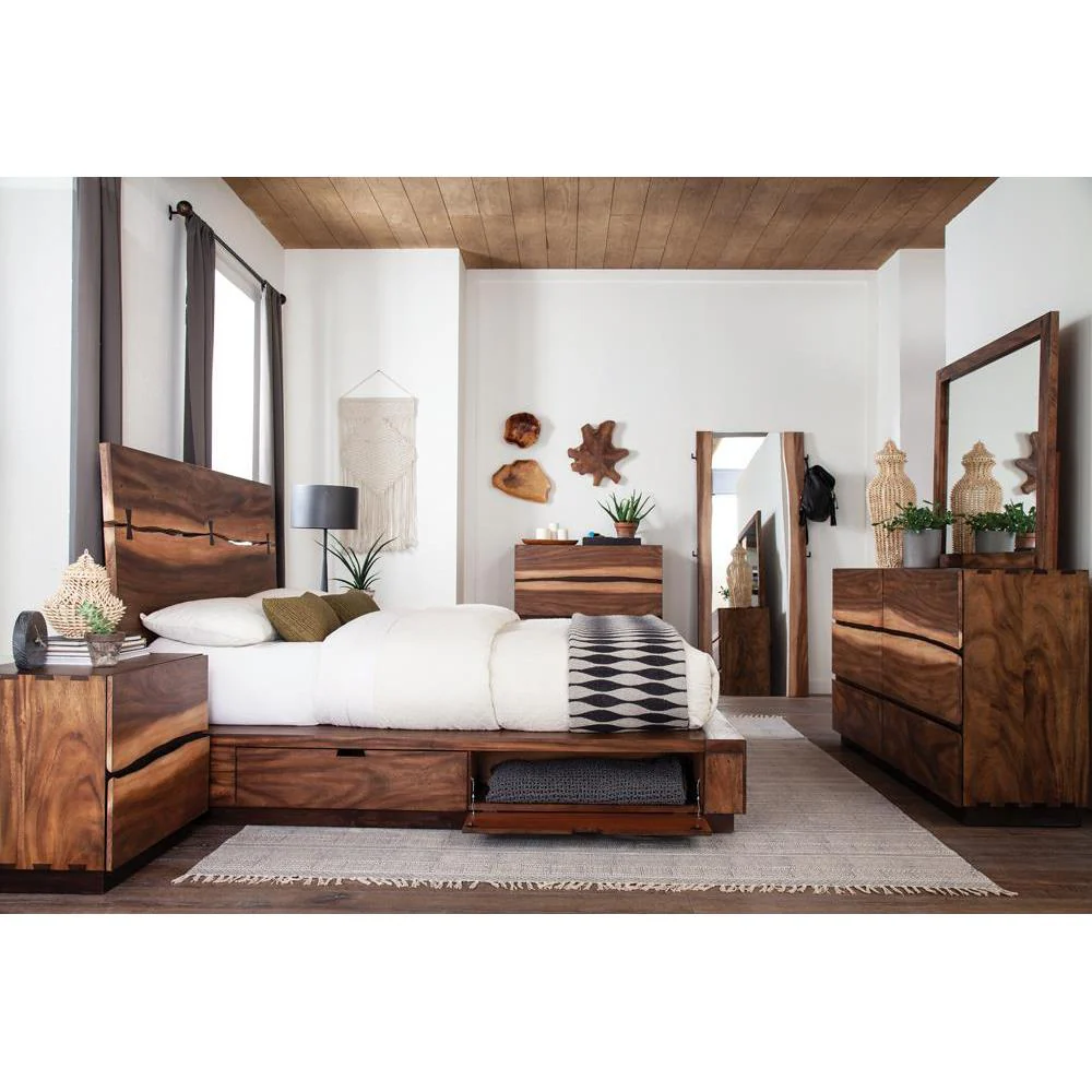 Coaster Furniture Winslow 223250SKE-S4 6 pc King Platform Bedroom Set - Image 1