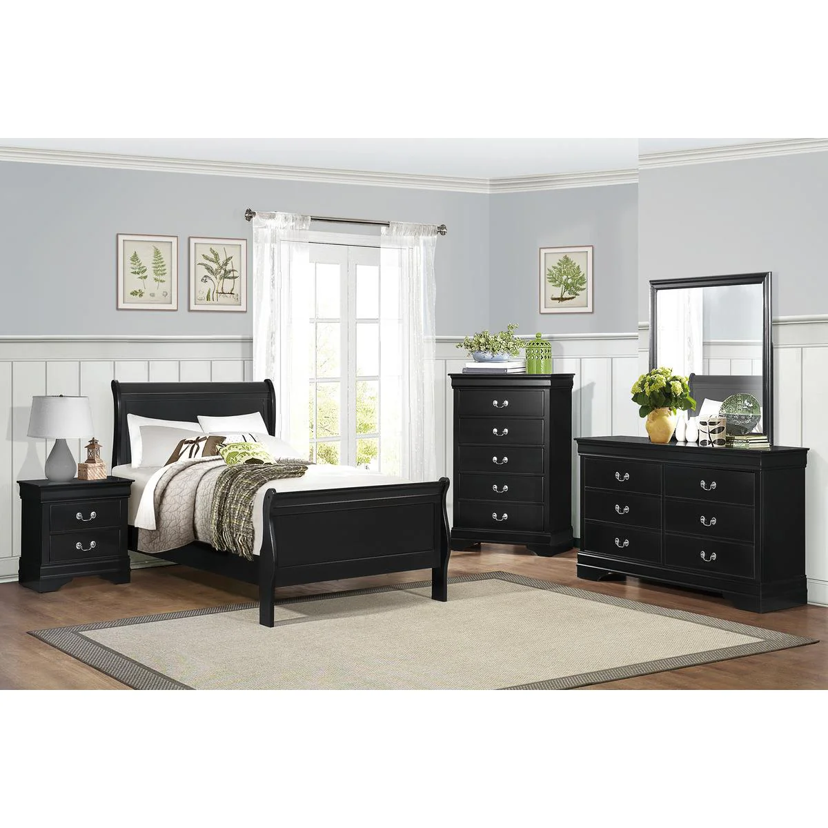 Homelegance Mayville 2147TBK-1* Twin Bed - Image 3