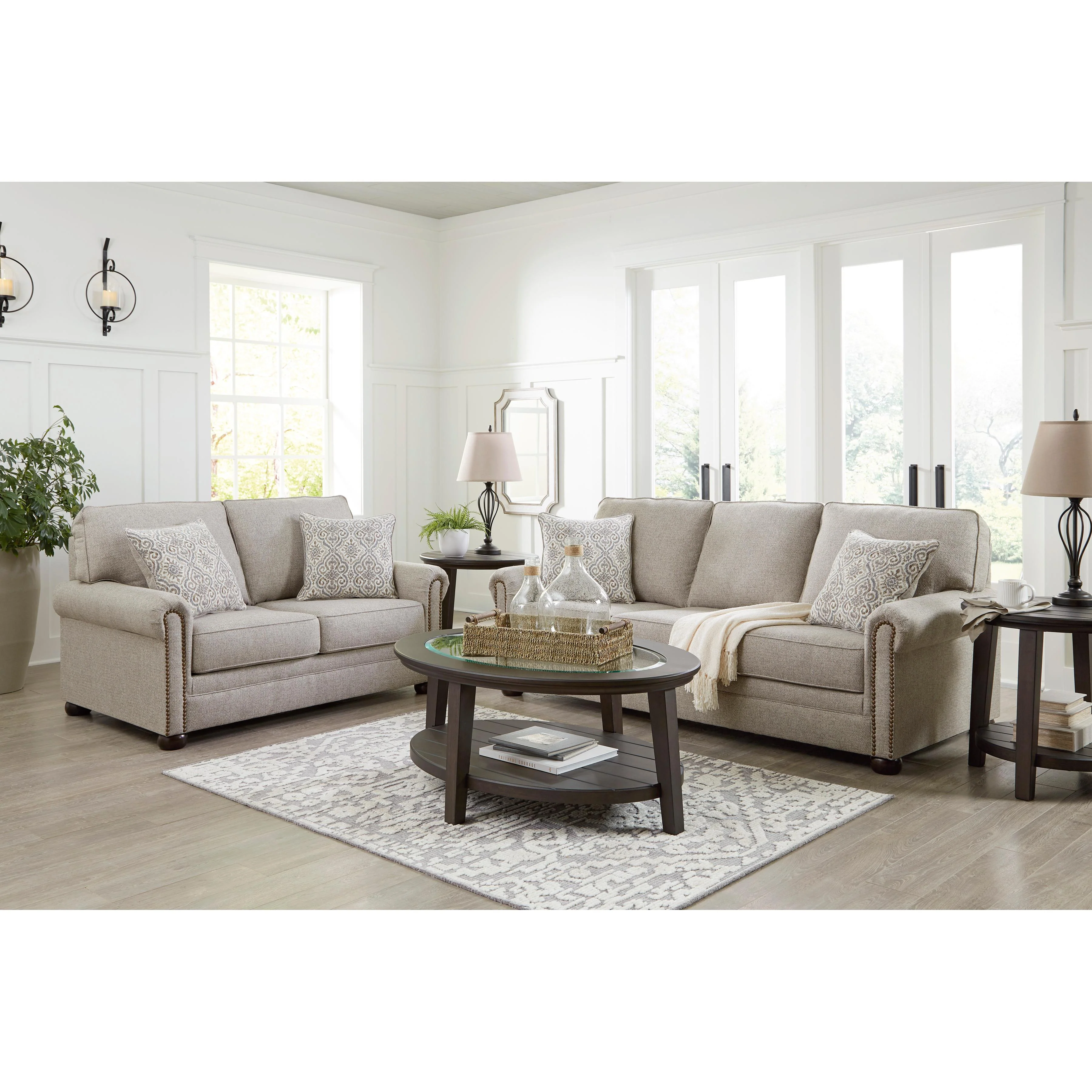 Signature Design by Ashley Gaelon 37307U1 2 pc Living Room Set - Image 1