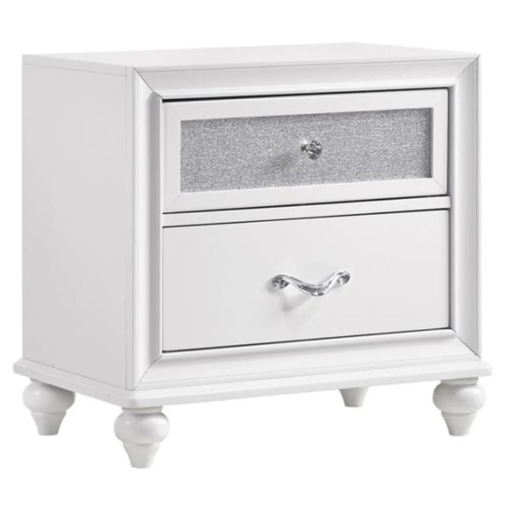 Coaster Furniture Barzini 300843KW-S5 7 pc California King Platform Bedroom set - Image 2