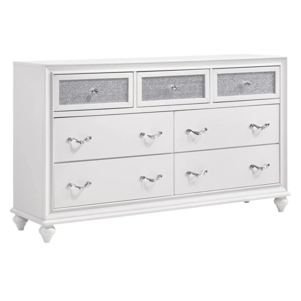Coaster Furniture Barzini 300843Q-S5 7 pc Queen Platform Bedroom set - Image 3