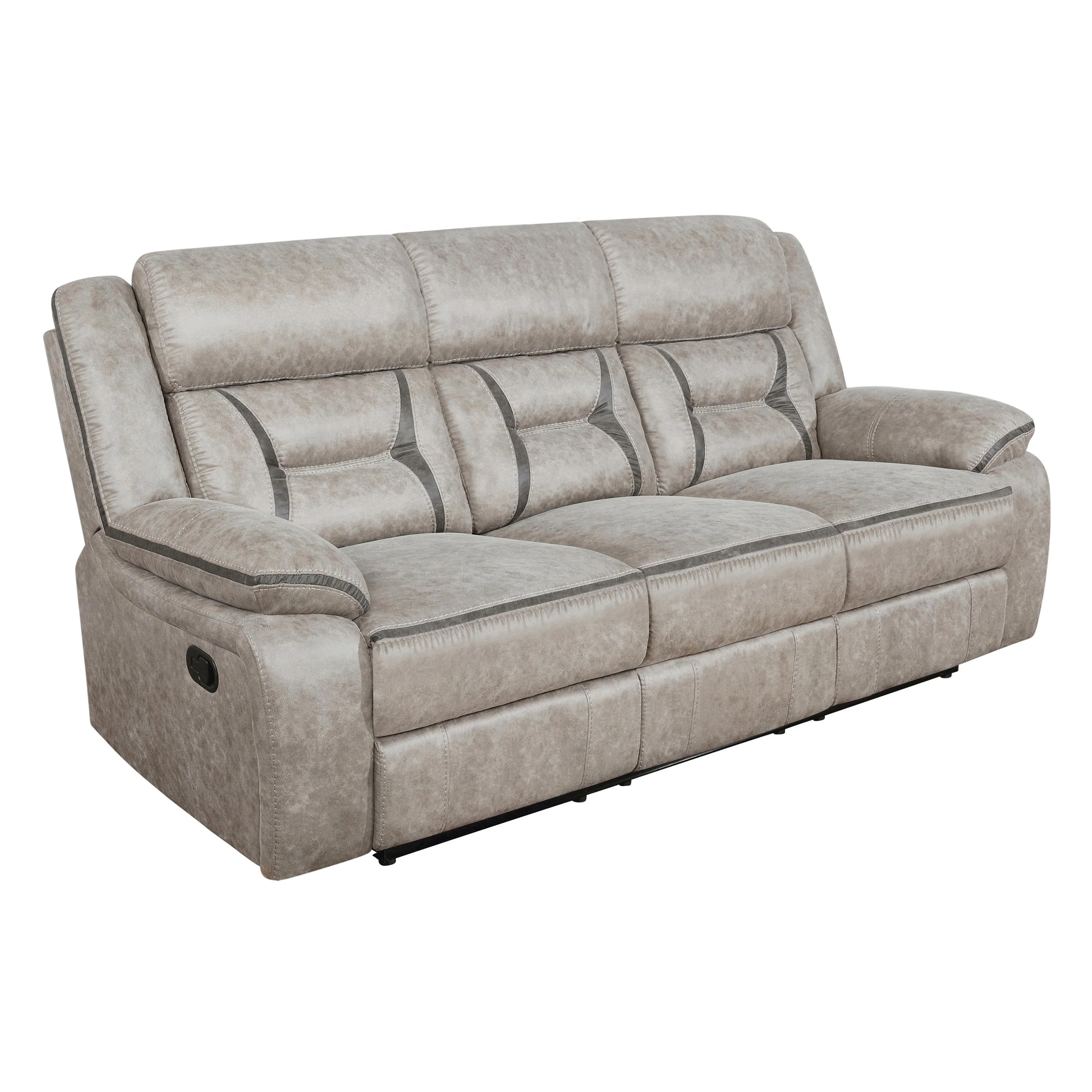 Coaster Furniture Greer 651351-S2 2 pc Reclining Living Room Set - Image 3