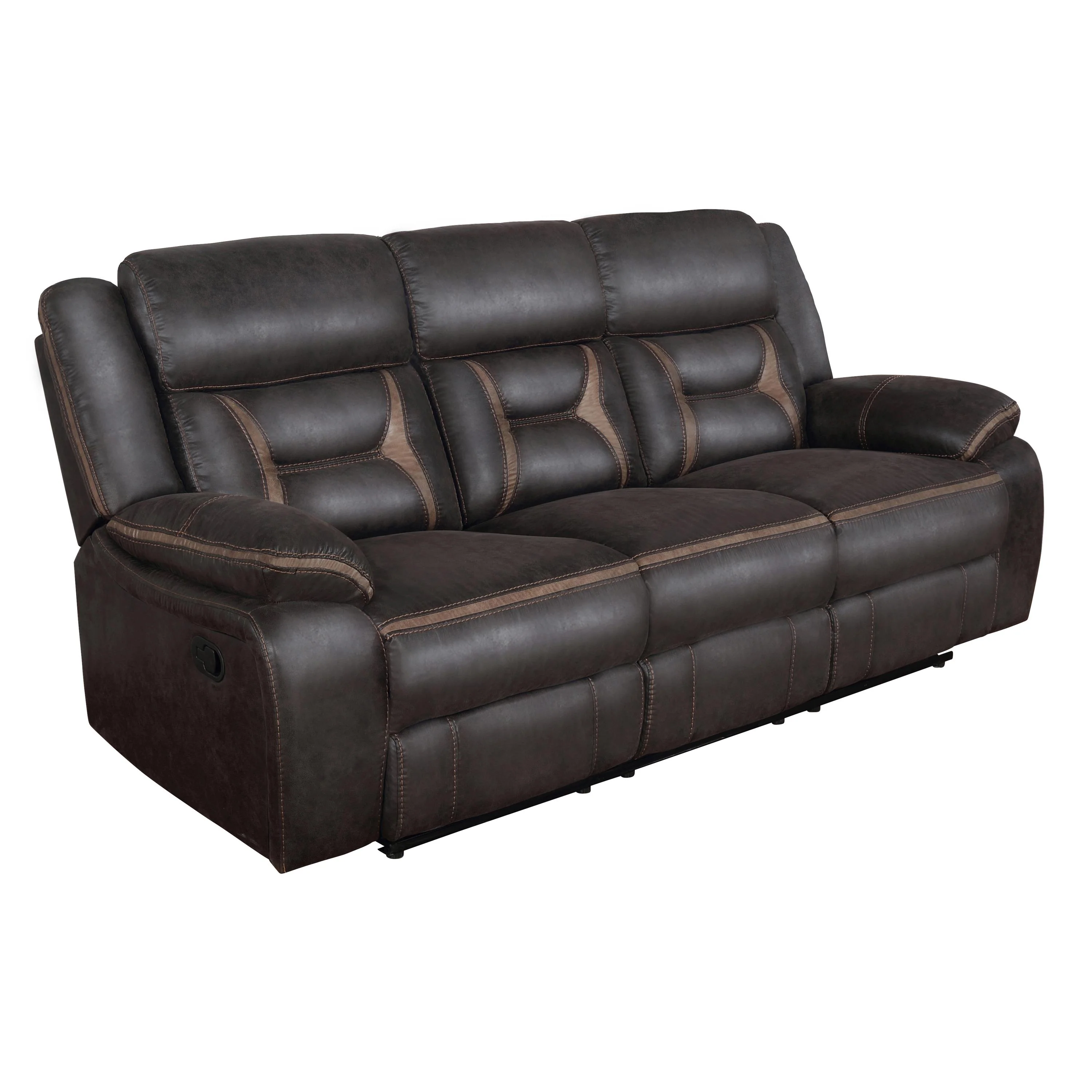 Coaster Furniture Greer 651354-S2 2 pc Reclining Living Room Set - Image 2