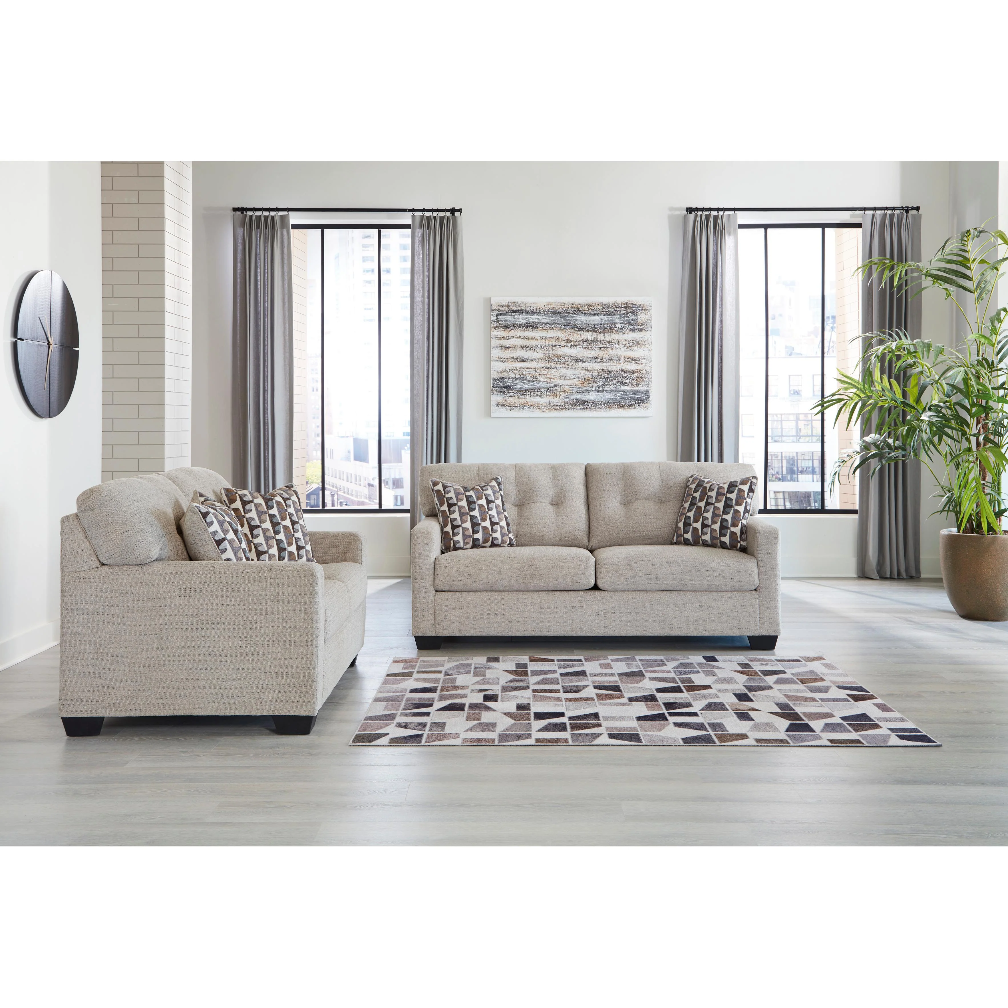 Signature Design by Ashley Mahoney 31004U1 2 pc Living Room Set - Image 2